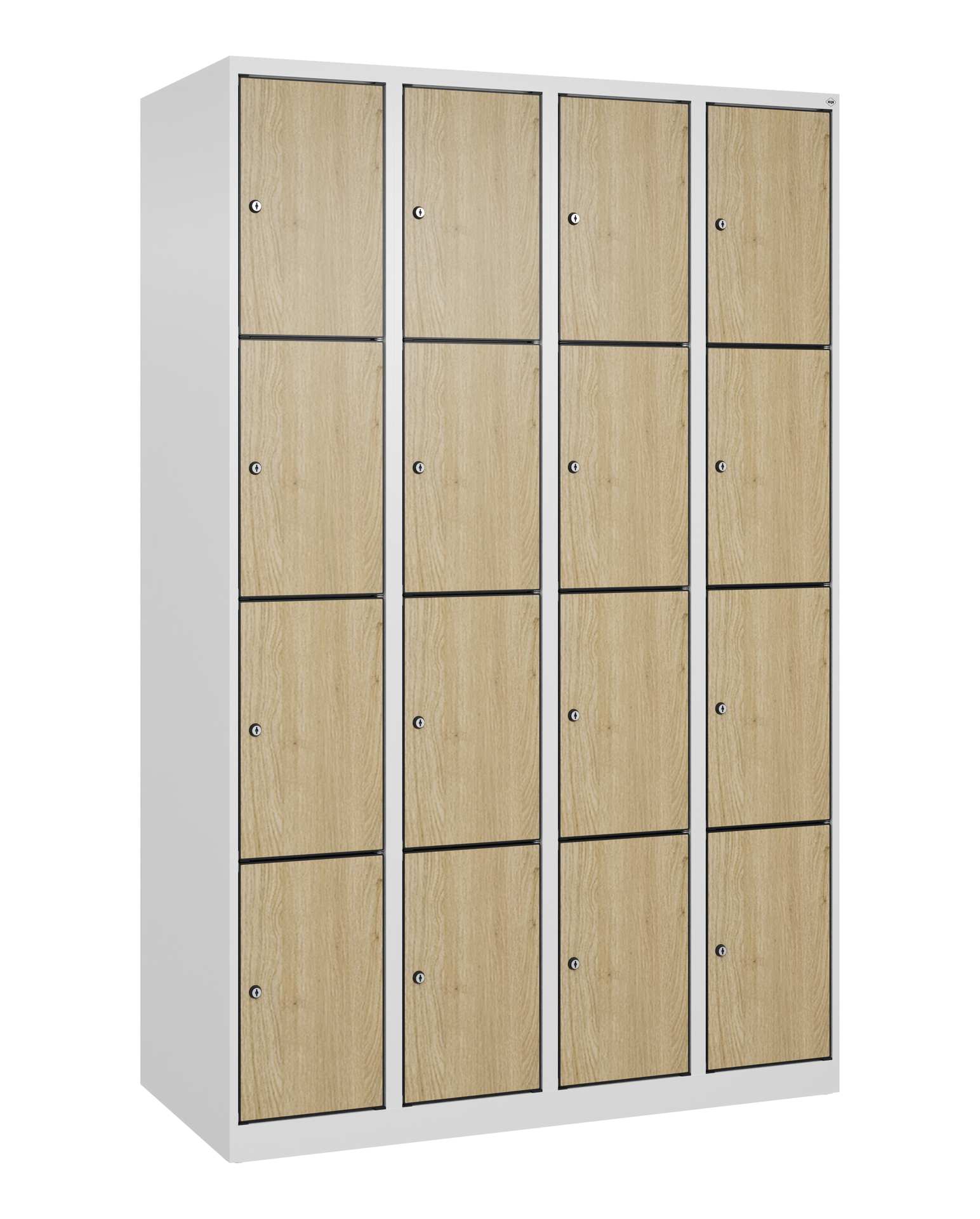 C+P Schlie�fachschrank Evolo PLUS, 16 F�cher, 1850x1200x500mm