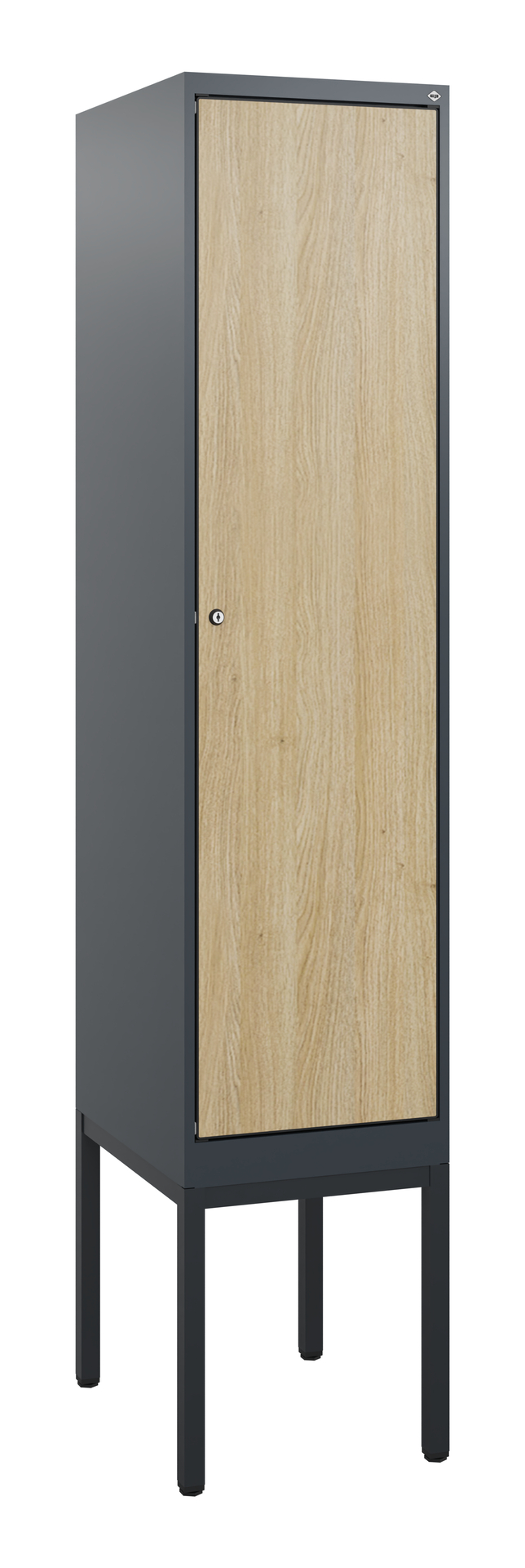 C+P Spind Evolo PLUS, Gestell, 1 Abteil, 1950x400x500mm