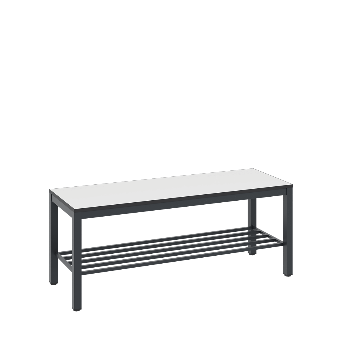 C+P Zitbank met schoenenrooster, serie Comfort