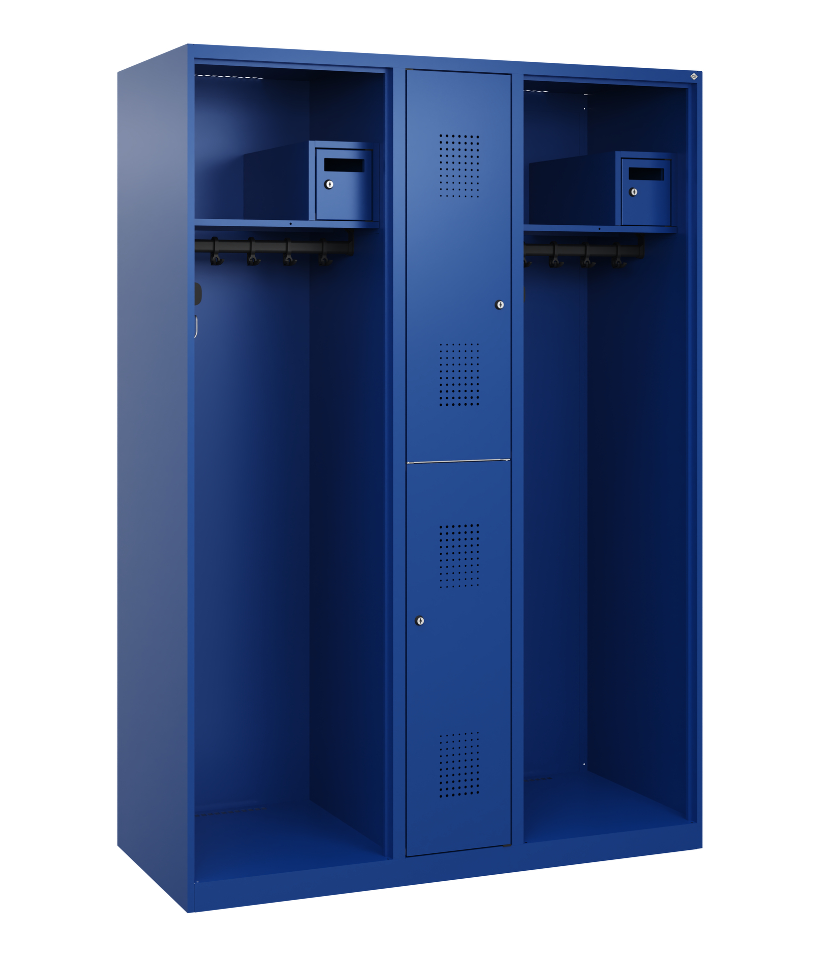 C+P Feuerwehrspind Maxi, 2 Fächer, 1850x1300x500mm