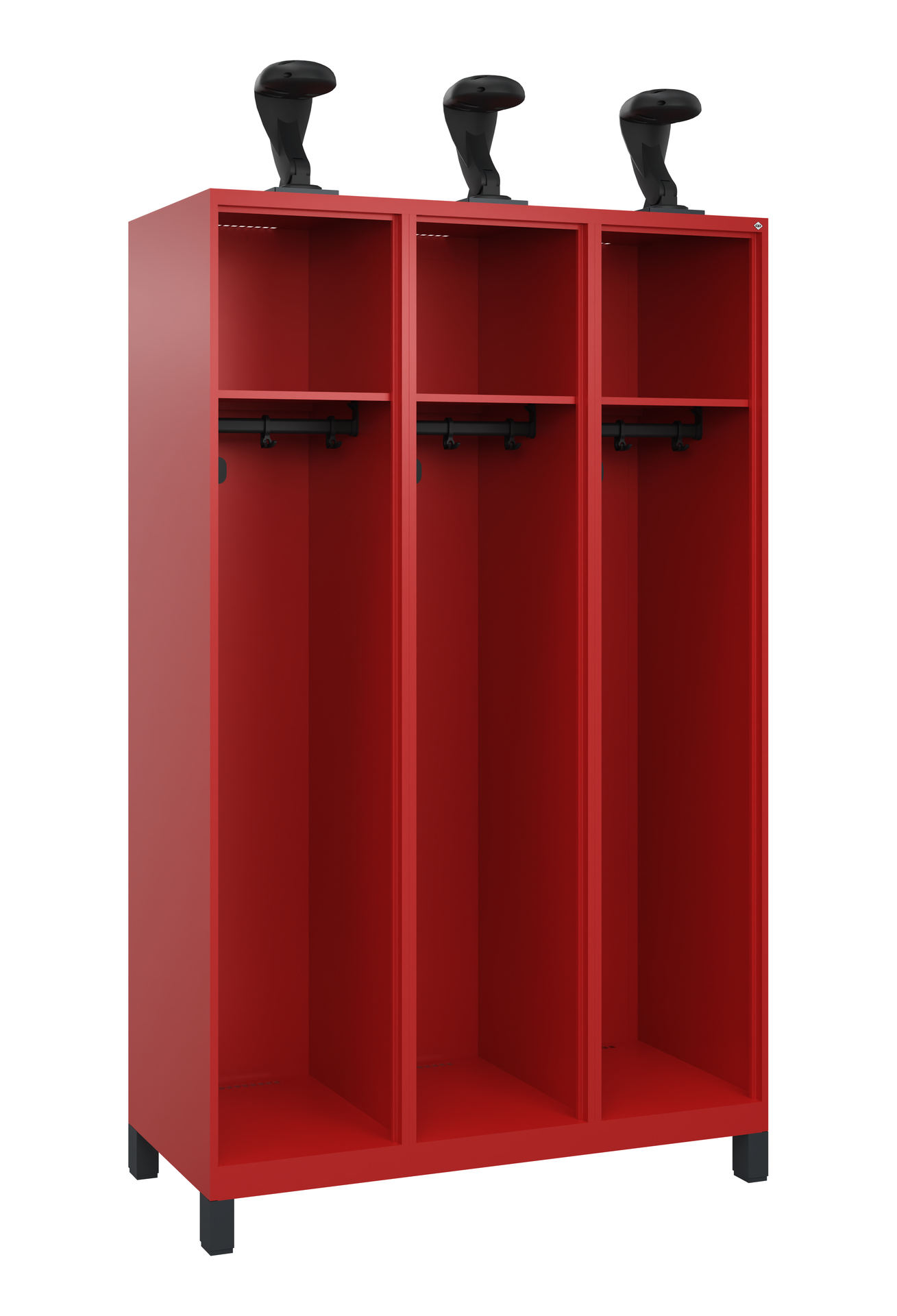 C+P Feuerwehrspind Expert, 4 Abteile, 1850x1200x50