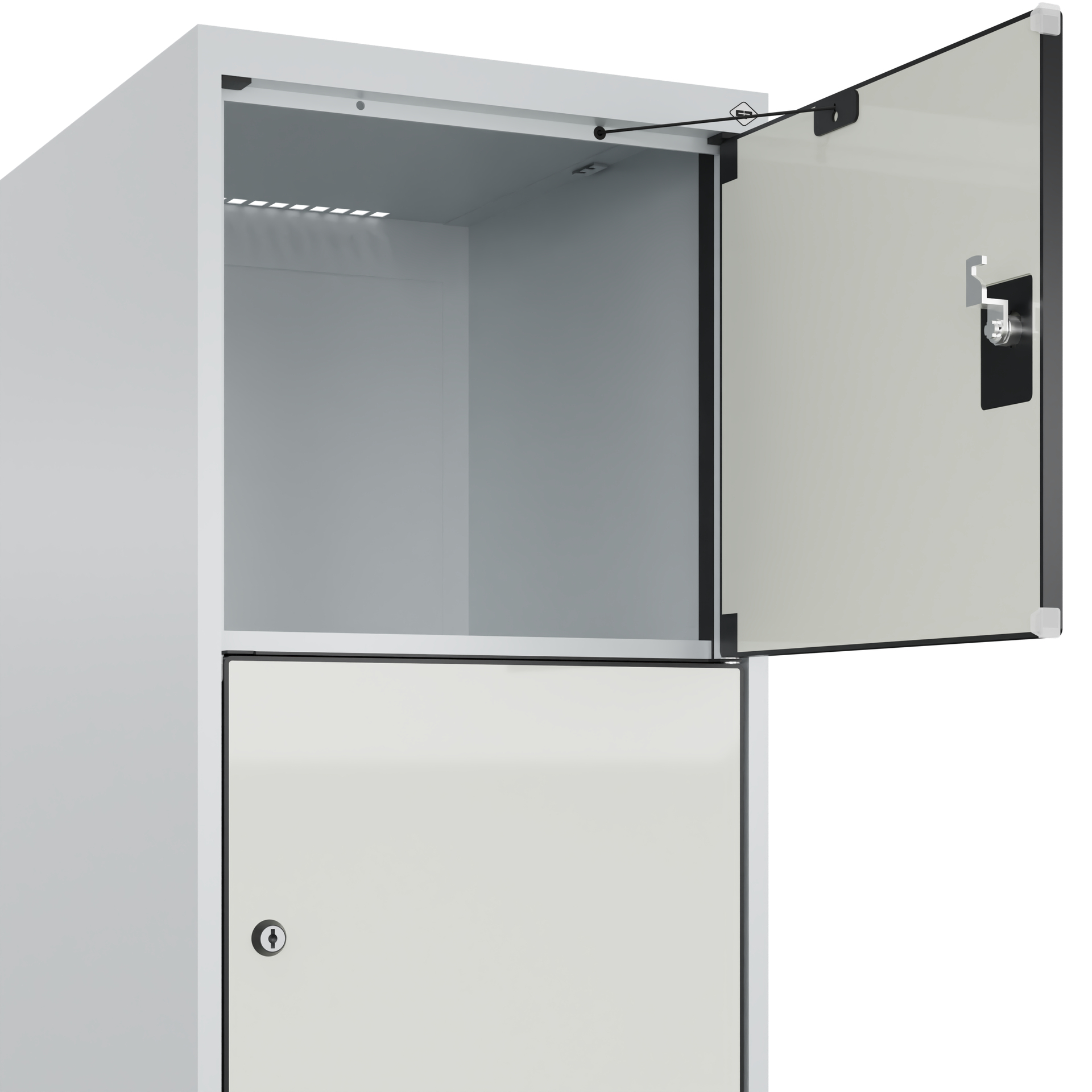 C+P Schlie�fachschrank Evolo PLUS, 5 F�cher, 1850x400x500mm