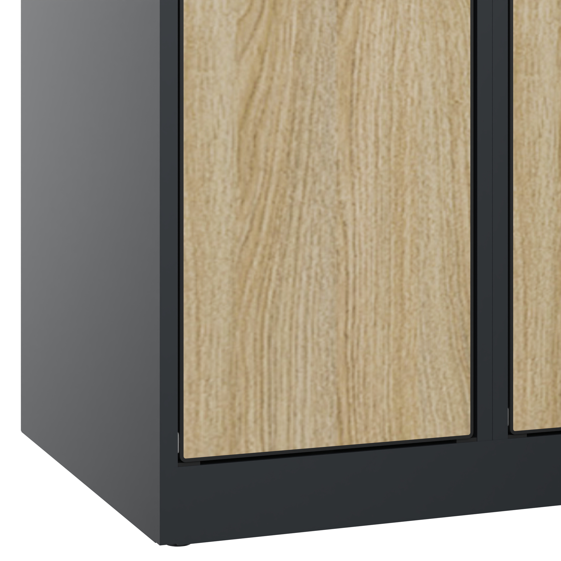 C+P Aufbewahrungsspind Evolo PLUS, 2 Abteile, 1850x600x500mm