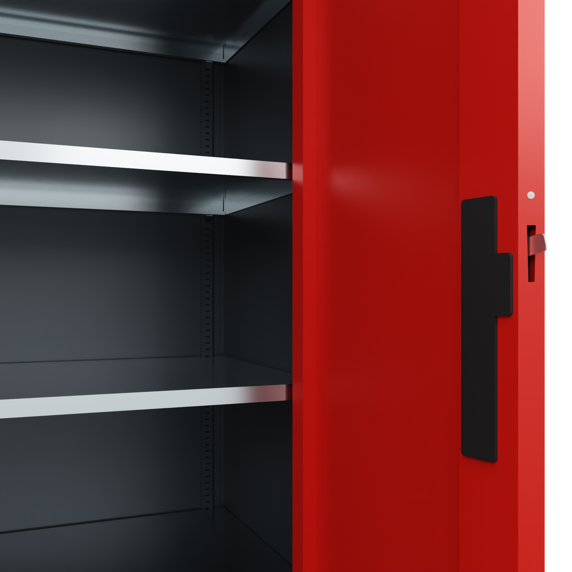 C+P Schwerlastschrank, Acurado, 1950x1500x600mm, 7016/3020