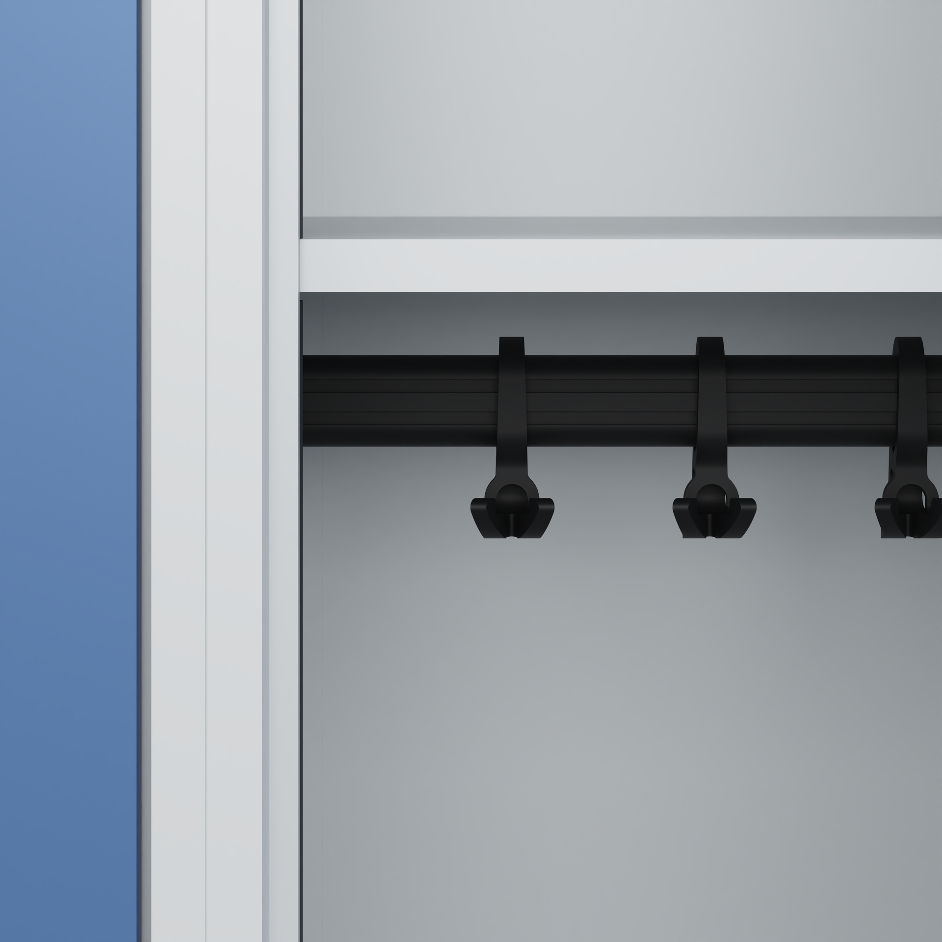 C+P Spind Evolo PLUS, Bank, 3 Abteile, 1950x1200x8