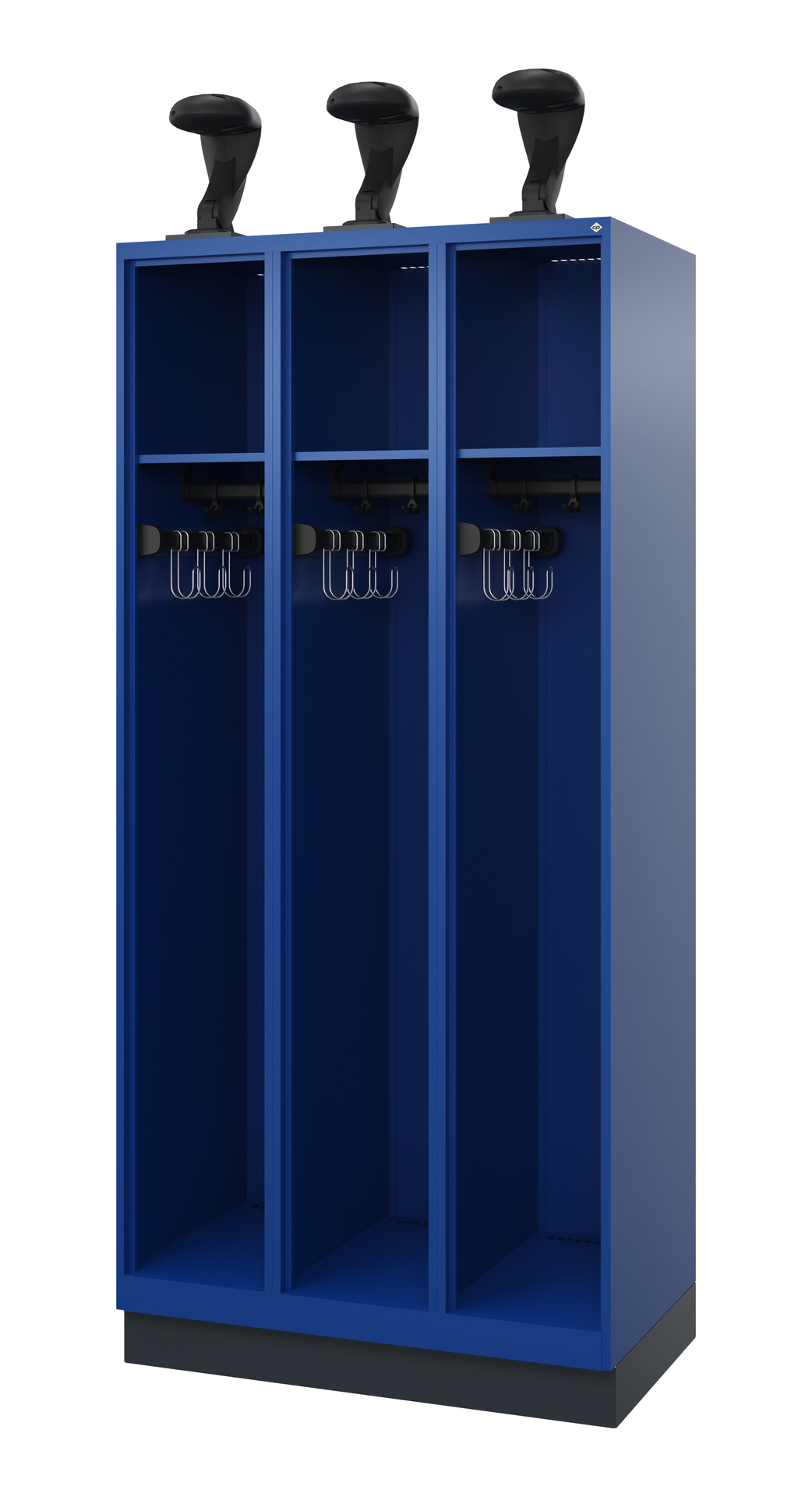 C+P Feuerwehrspind Expert, 3 Abteile, 1850x900x500