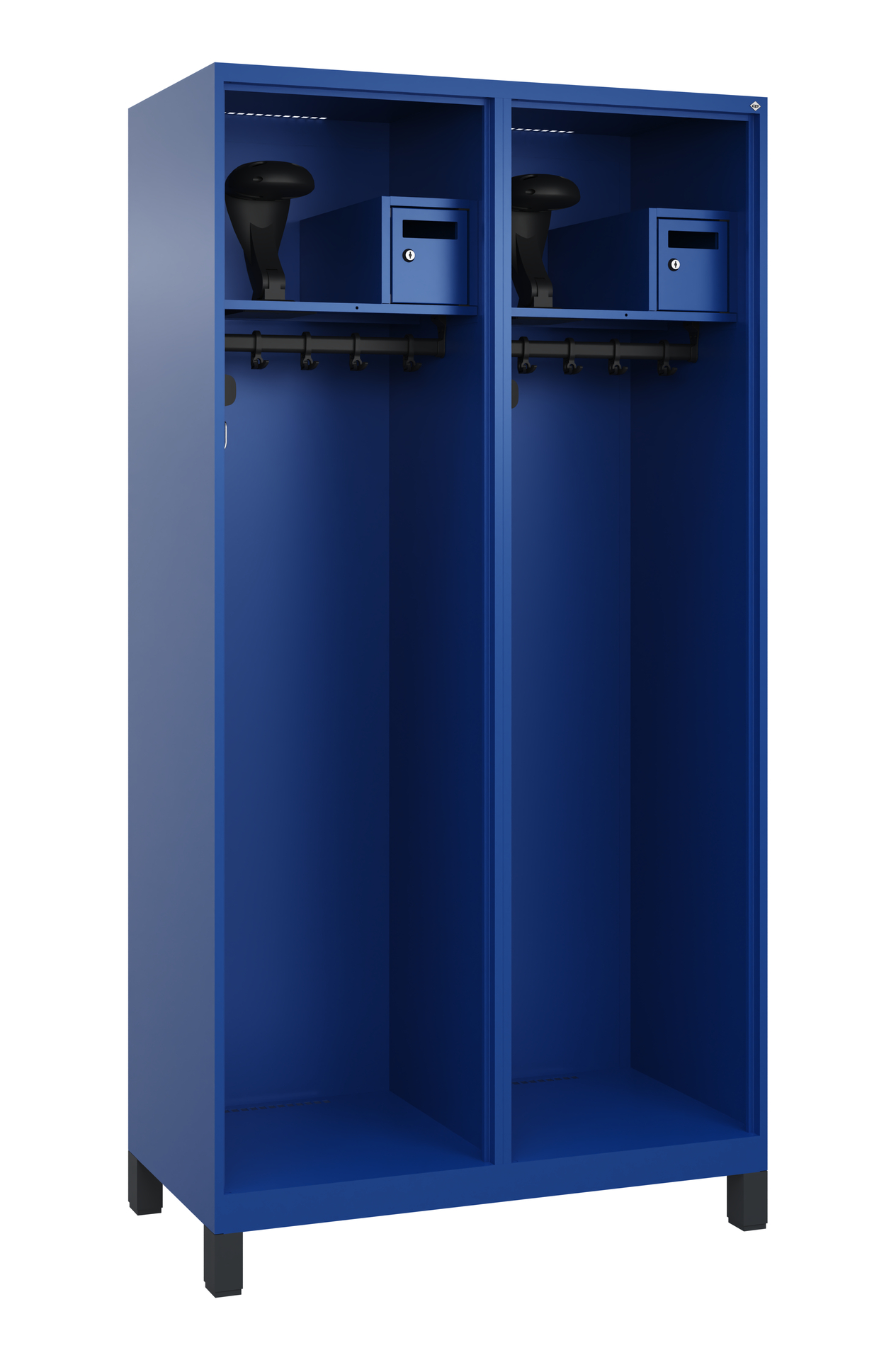 C+P Feuerwehrspind Flexo, 2 Abteile, 1850x1000x500