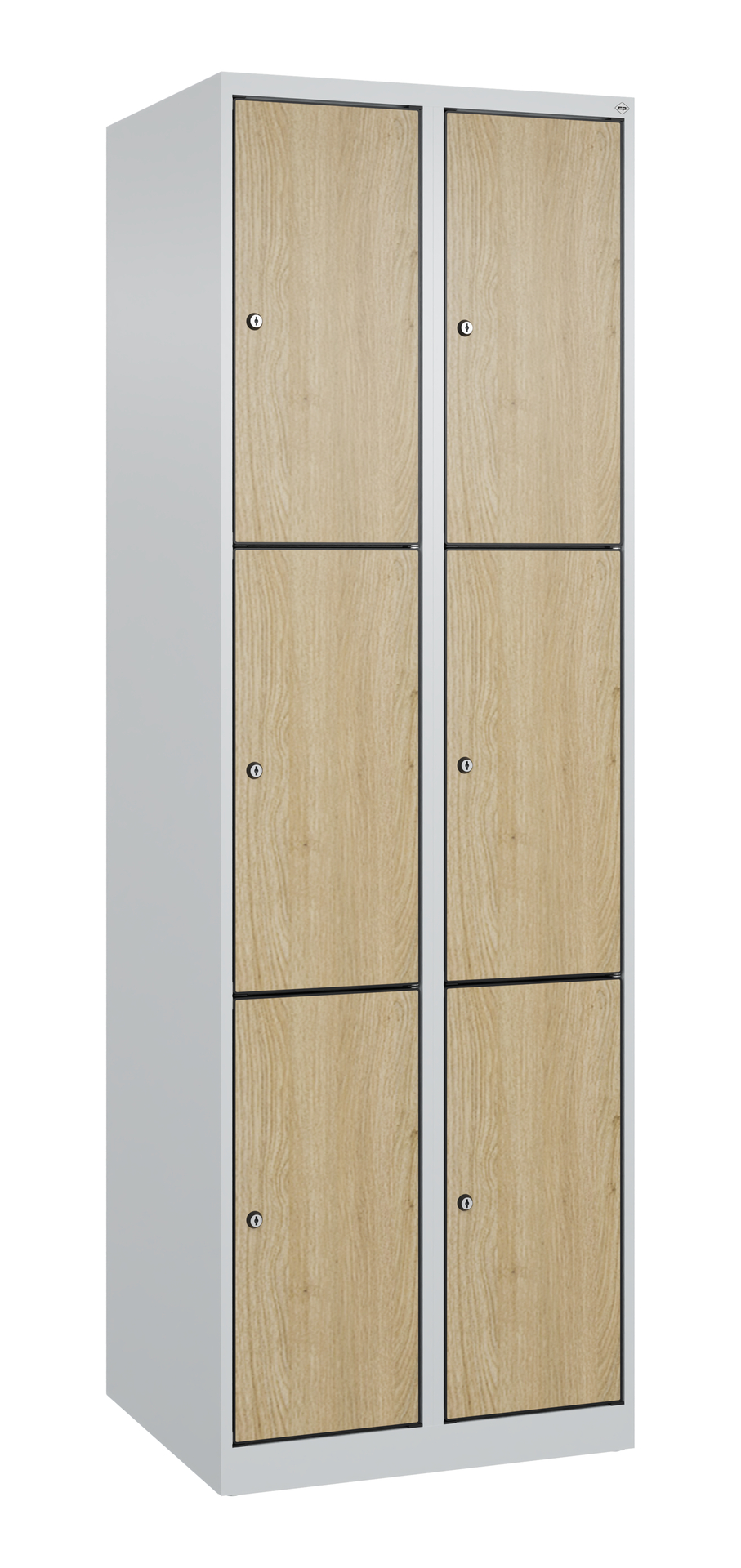 C+P Schlie�fachschrank Evolo PLUS, 6 F�cher, 1850x600x500mm