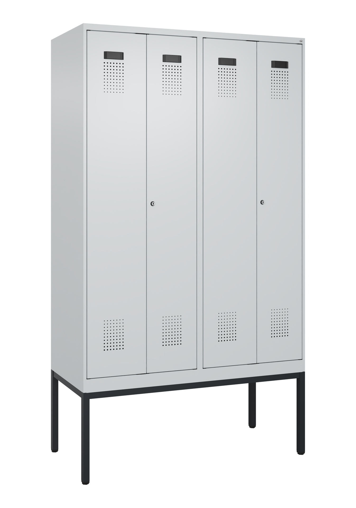 C+P PSA Doppel-Spind Evolo PLUS, Gestell, 4 Abteil