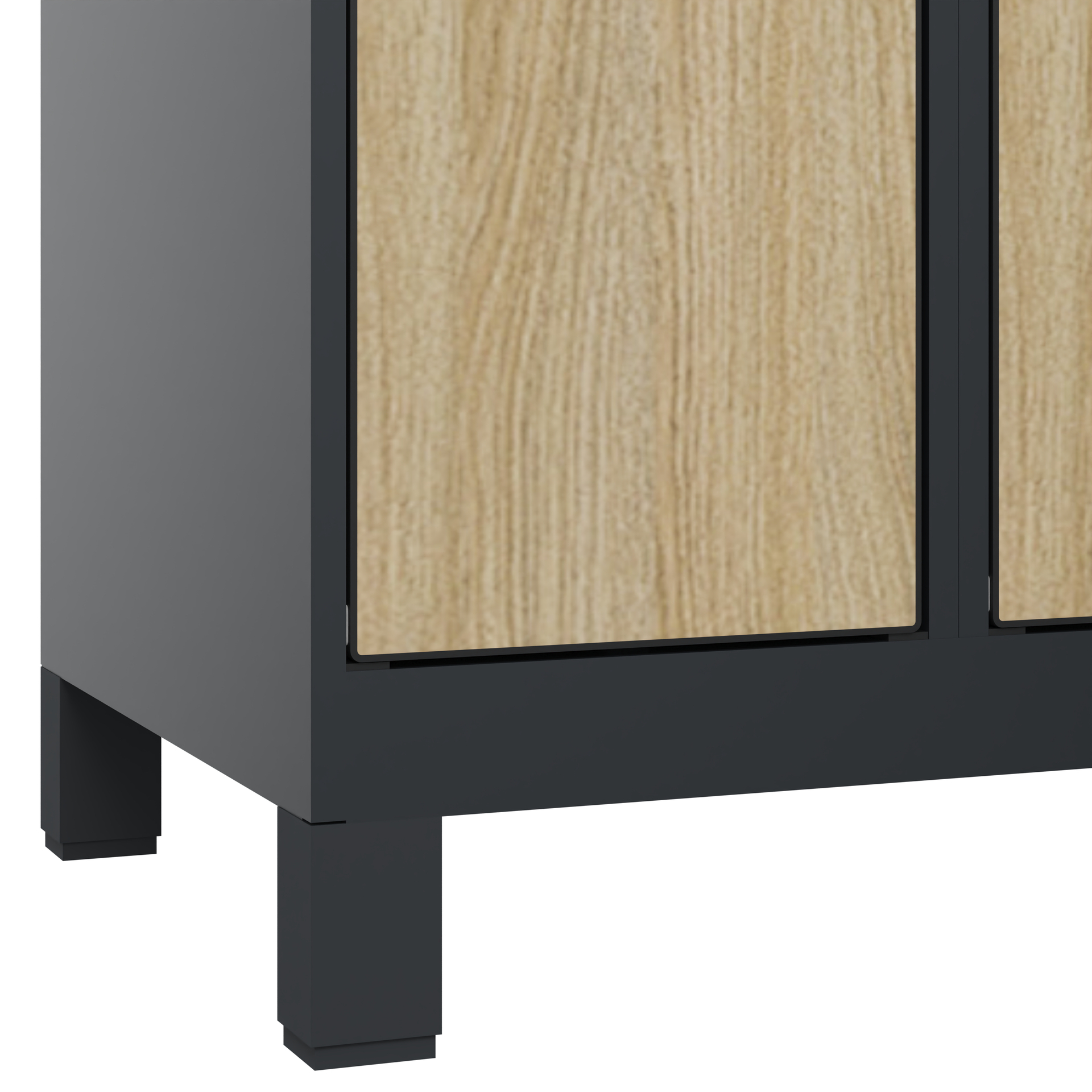C+P Schlie�fachschrank Evolo PLUS, F��e, 12 F�cher, 1950x600x500mm