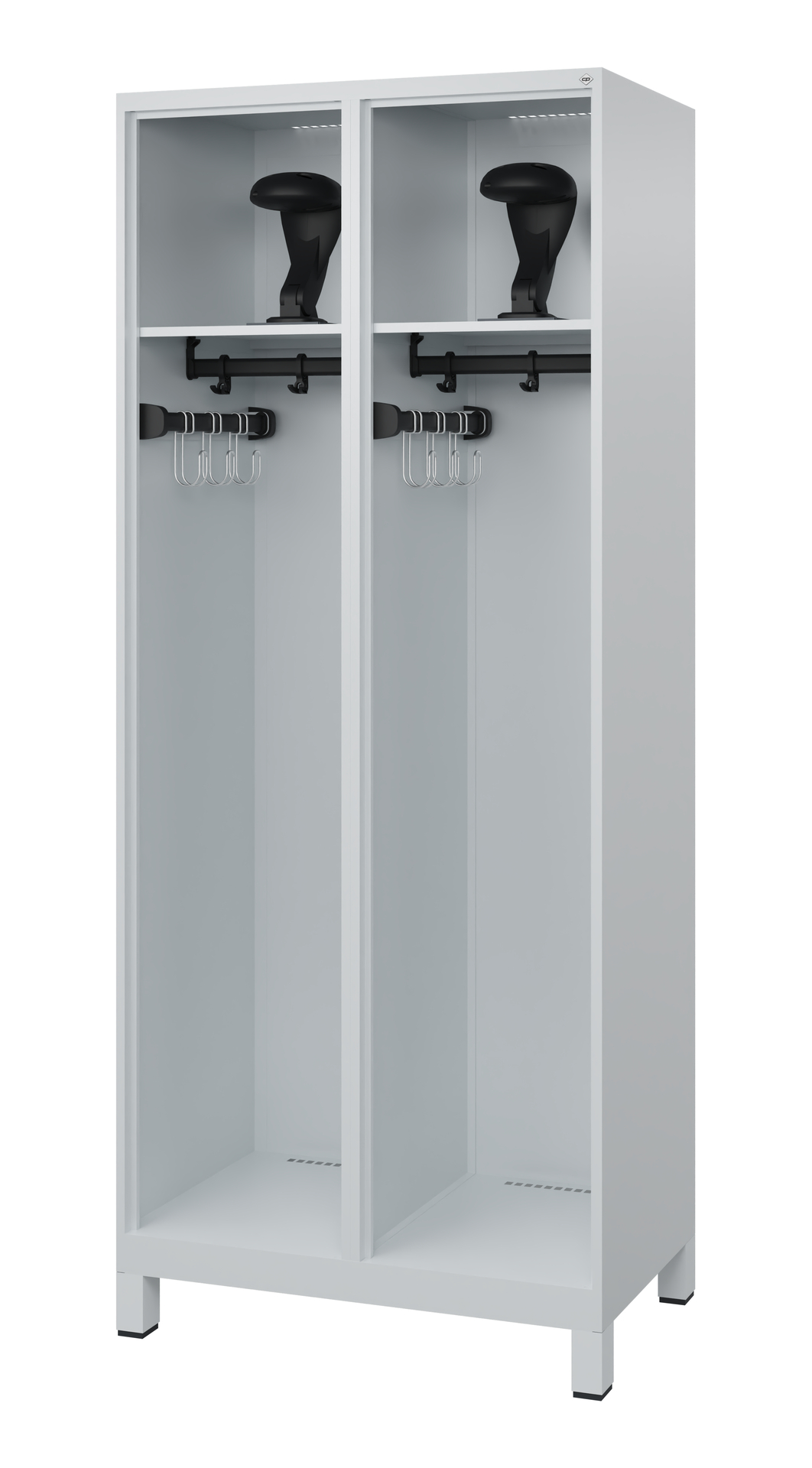 C+P Feuerwehrspind Expert, 2 Abteile, 1850x800x500