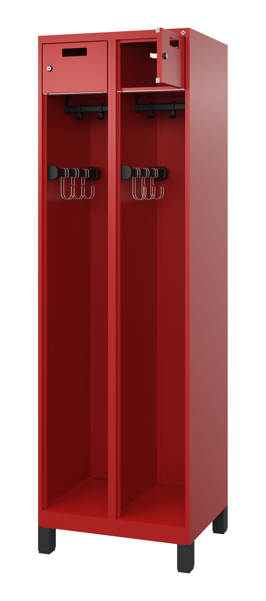 C+P Feuerwehrspind Praktus, 2 Abteile, 1850x600x50