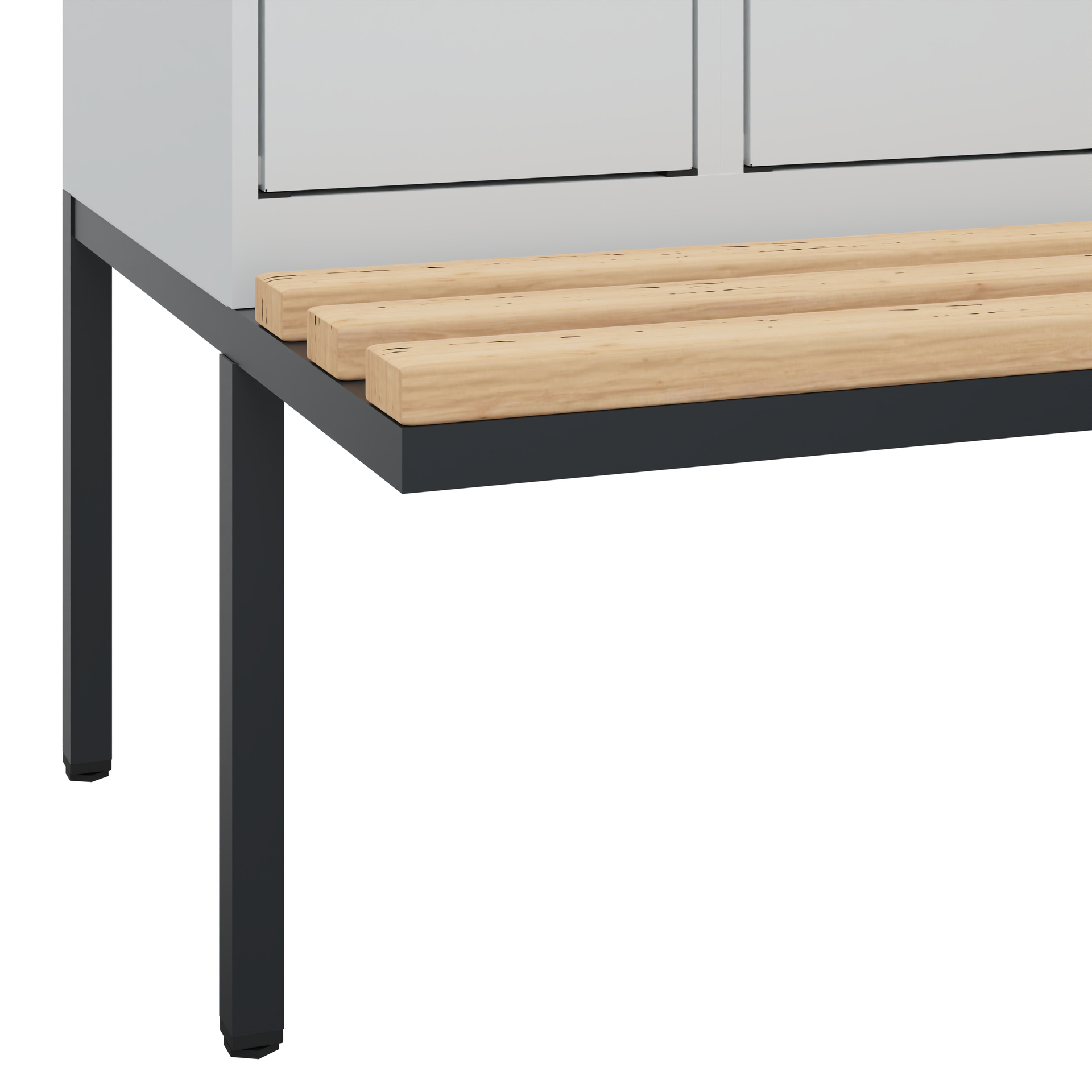 C+P Spind Evolo PLUS, Bank, 4 Abteile, 2120x1200x8
