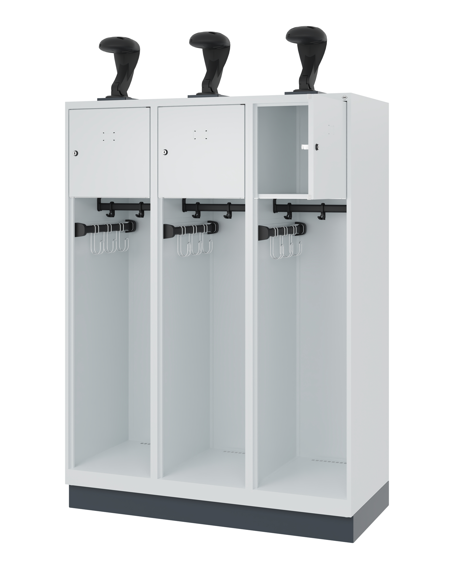 C+P Feuerwehrspind YOUNGSTER, 3 Abteile, H1530B400