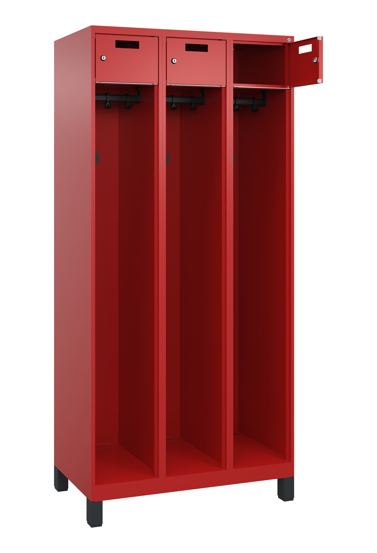 C+P Feuerwehrspind Praktus, 3 Abteile, 1850x900x50