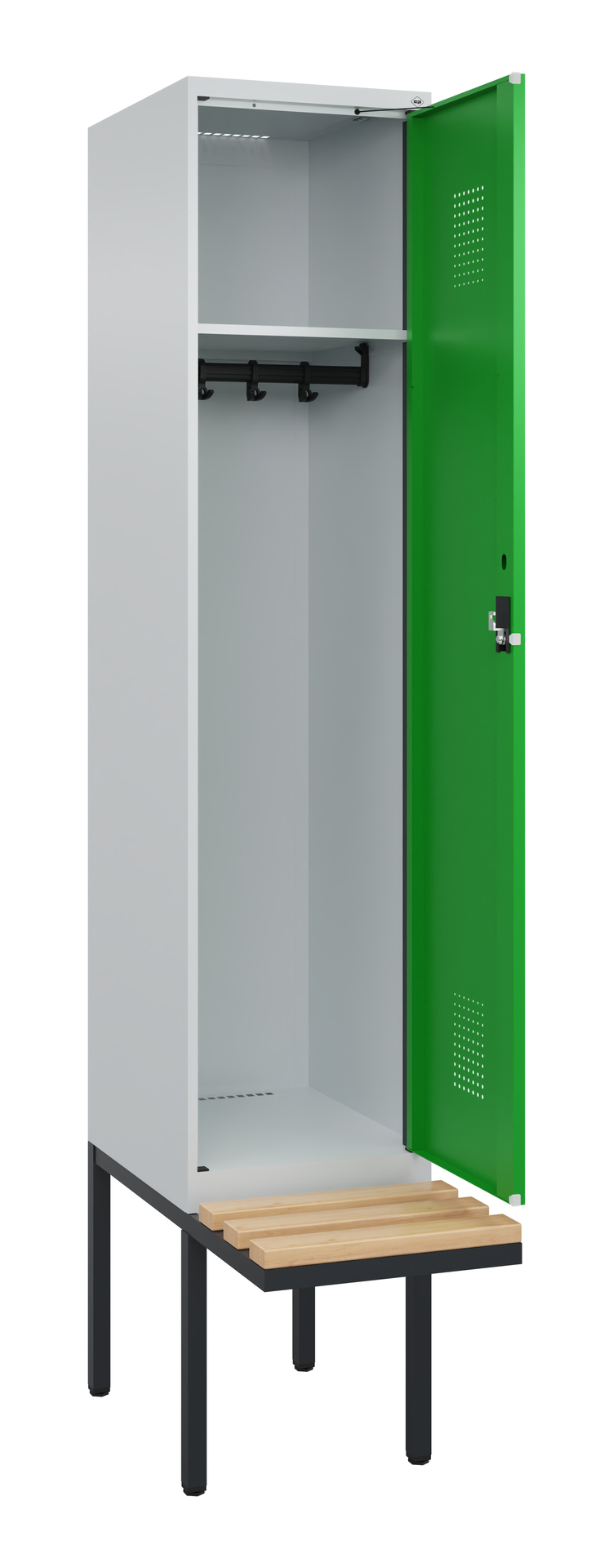 C+P Spind Evolo PLUS, Bank, 1 Abteile, 2120x400x81