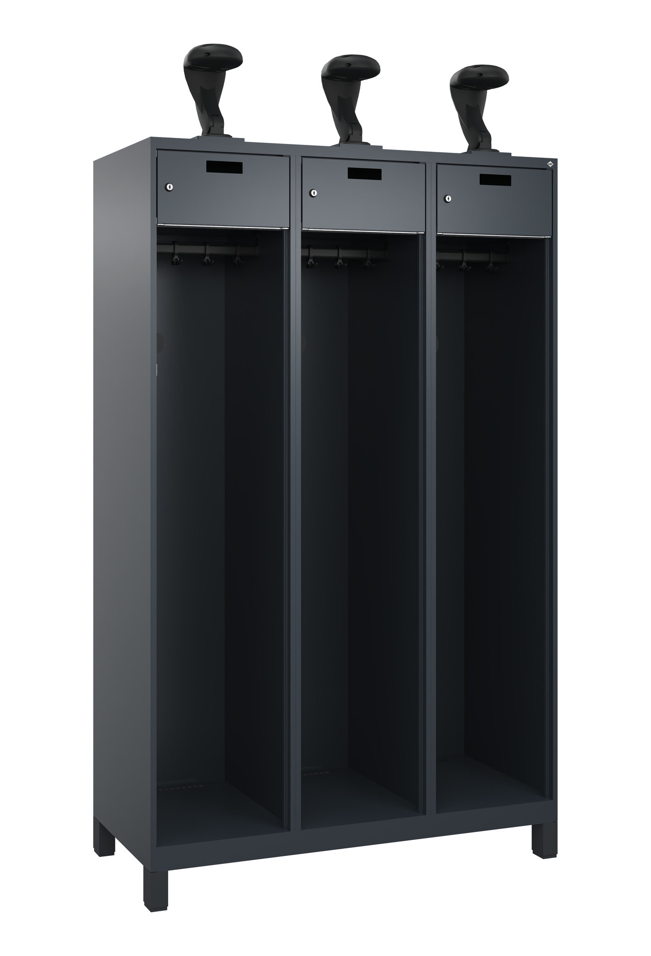 C+P Feuerwehrspind Praktus, 3 Abteile, 1850x1200x5