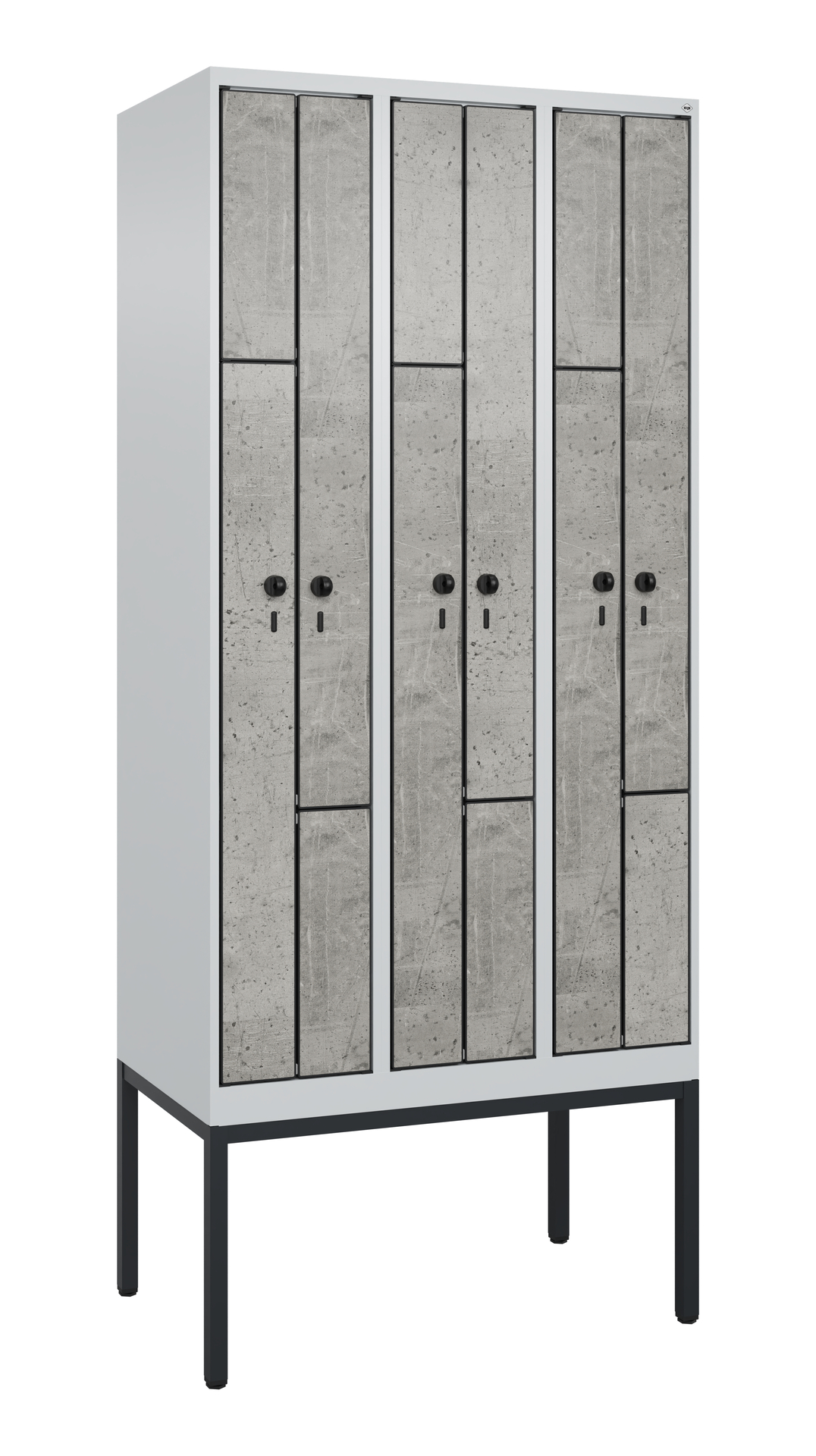 C+P Z-Spind Evolo PLUS, Gestell, 6 F�cher, 2120x900x500mm