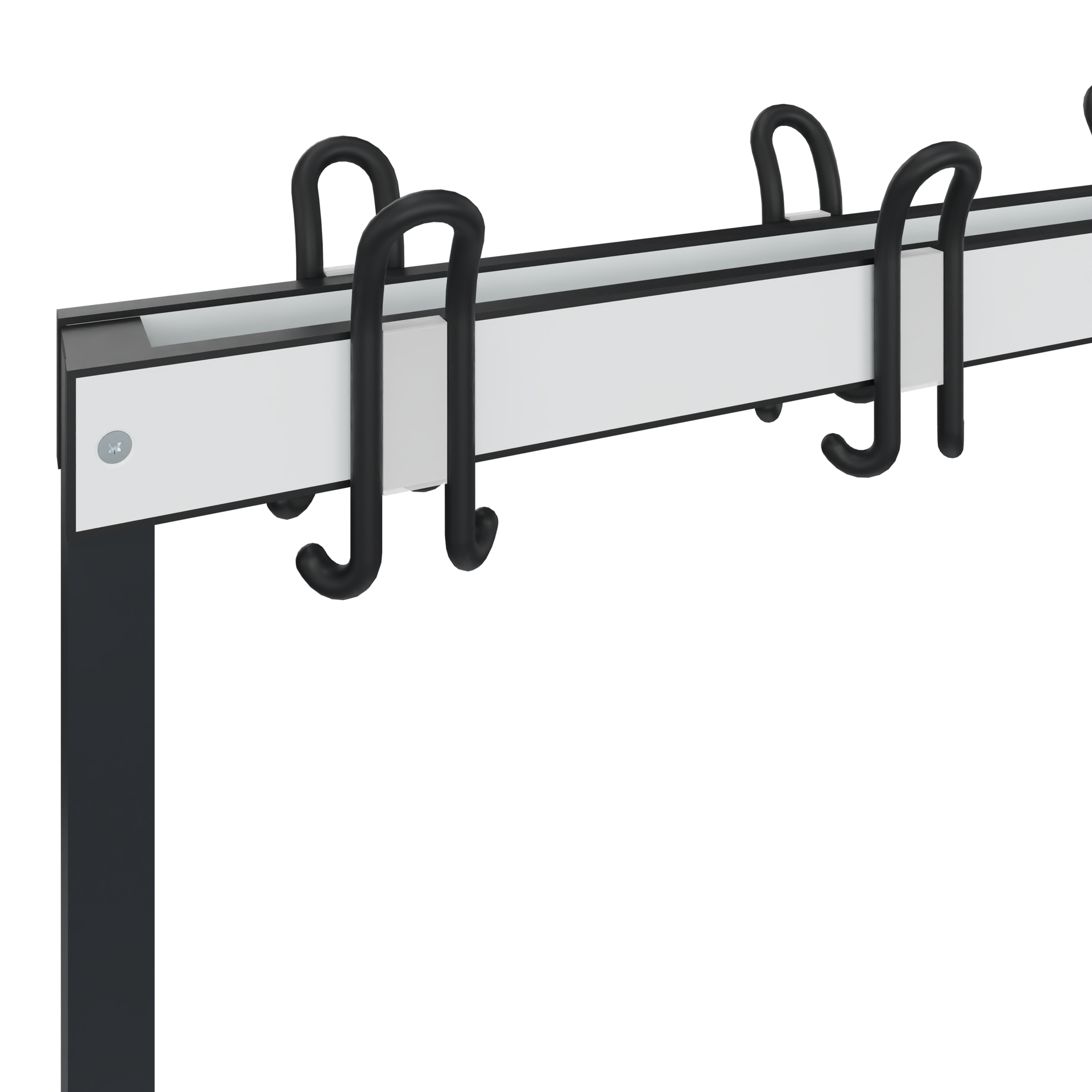 C+P Garderobenbank Solid HPL, 1716x1000x770mm, 7021/VK001