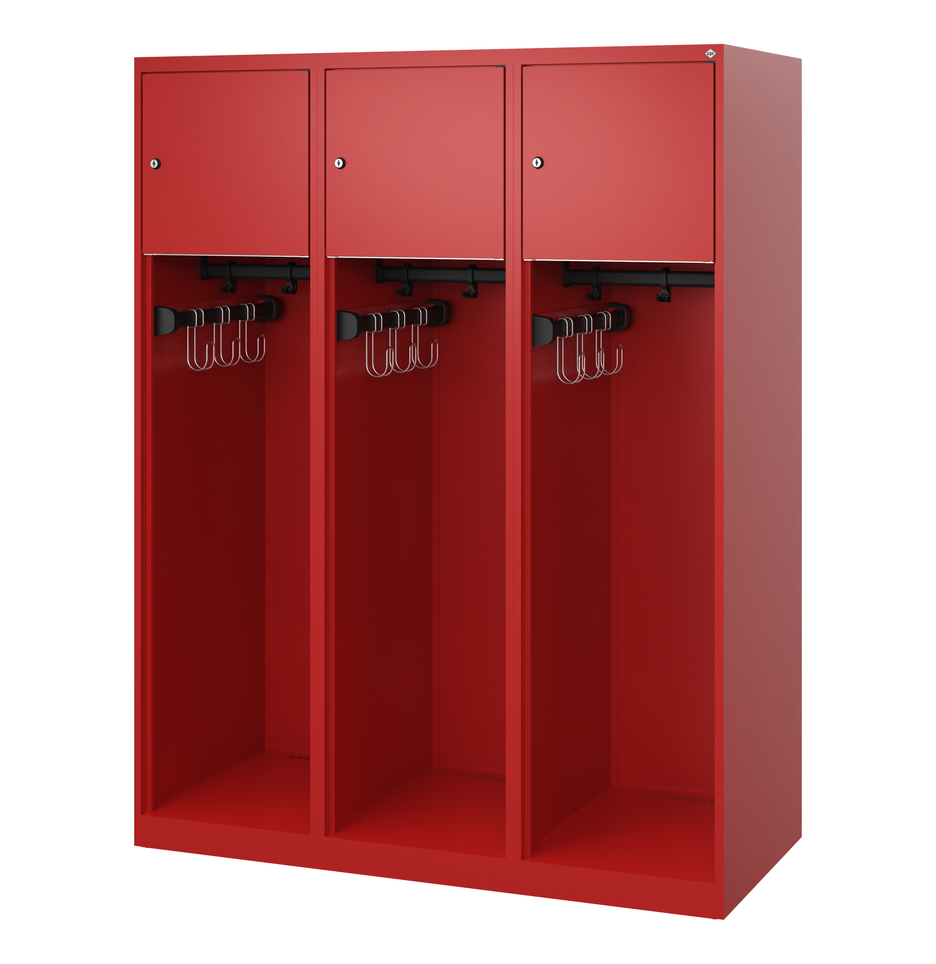 C+P Feuerwehrspind Youngster, 3 Abteile, 1530x1200