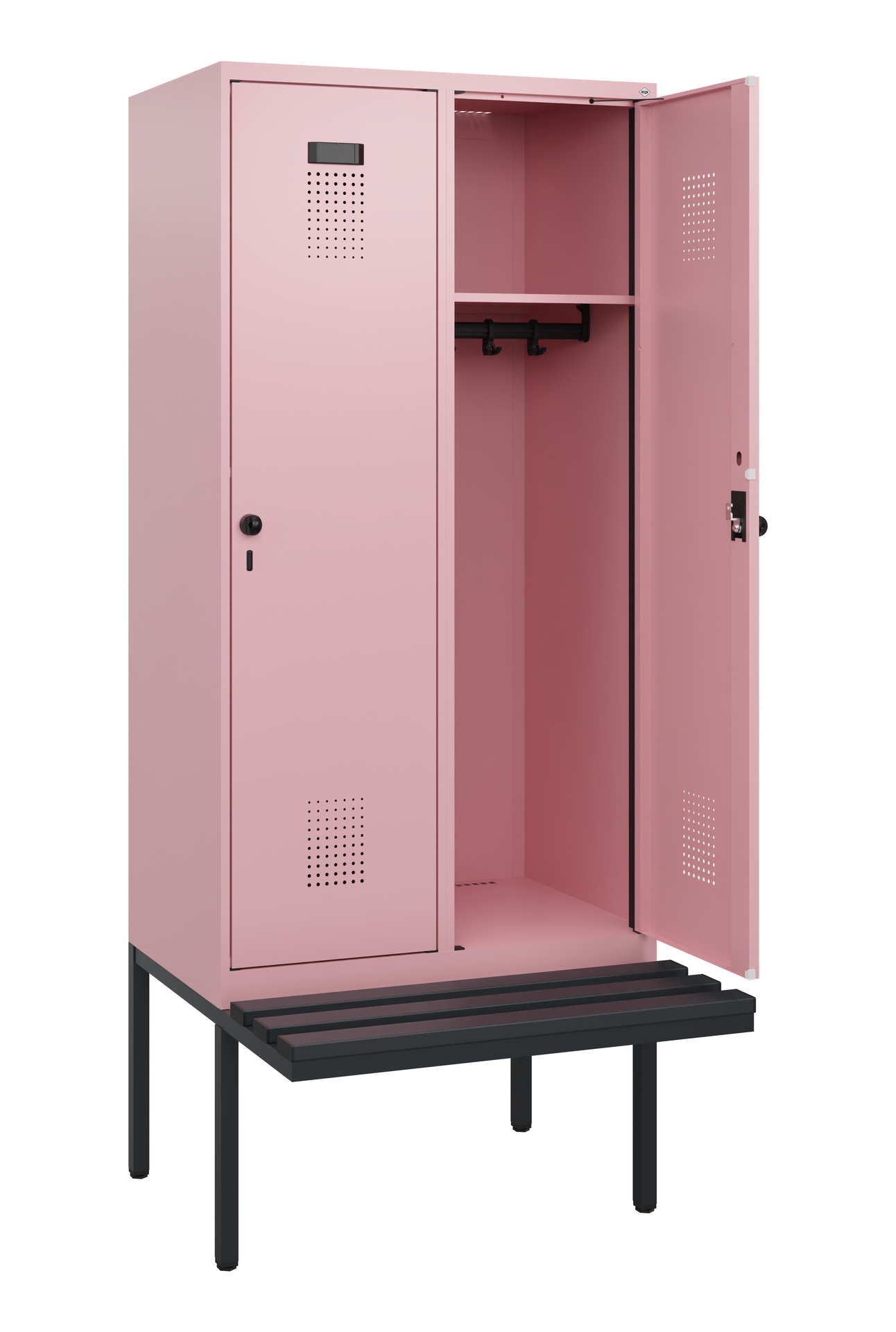 C+P Spind Evolo PLUS, Bank, 2 Abteile, 1950x800x81