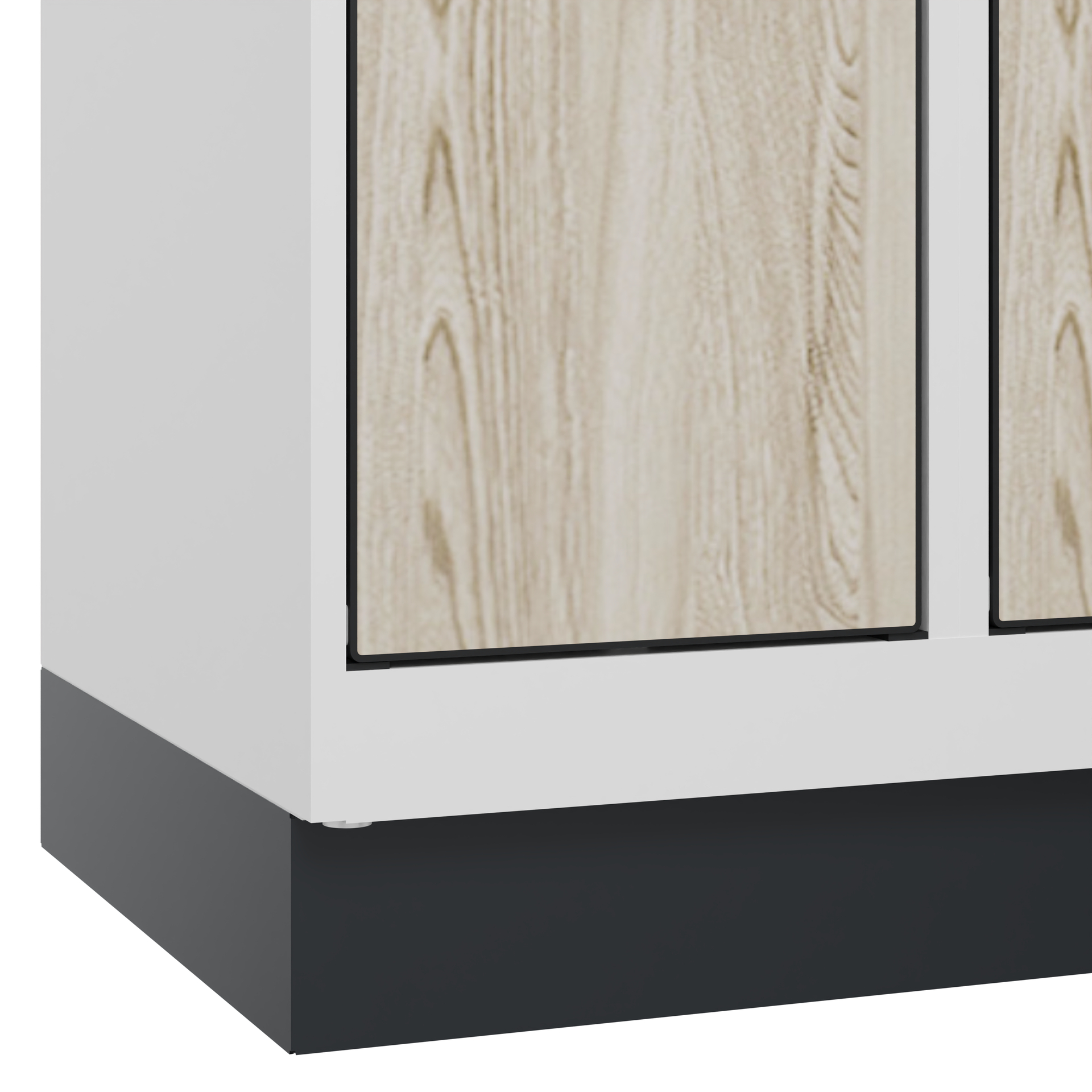 C+P Schlie�fachschrank Evolo PLUS, Sockel, 8 F�cher, 1950x600x500mm