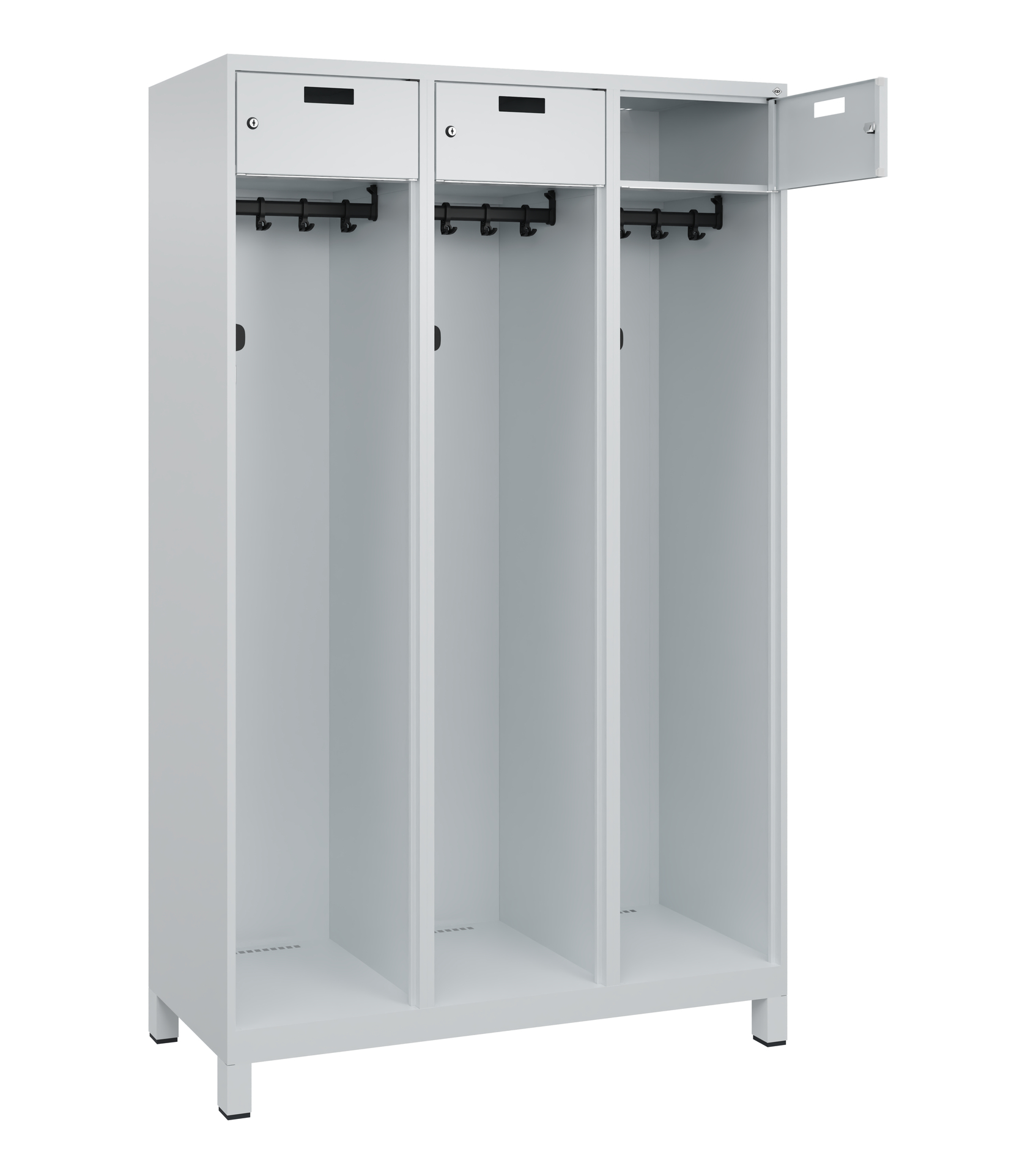 C+P Feuerwehrspind Praktus, 3 Abteile, 1850x1200x5