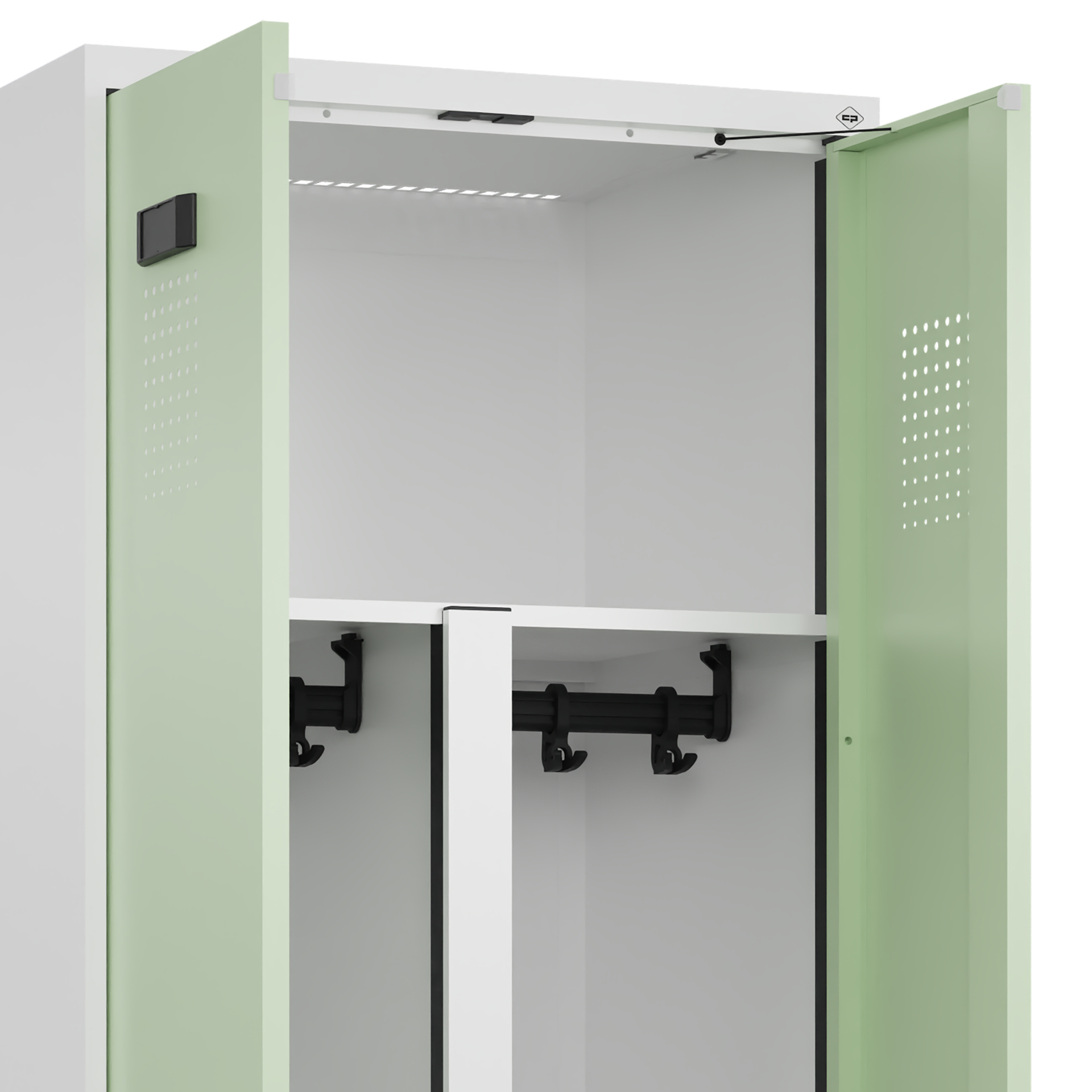 C+P PSA Doppel-Spind Evolo PLUS, Gestell, 4 Abteil