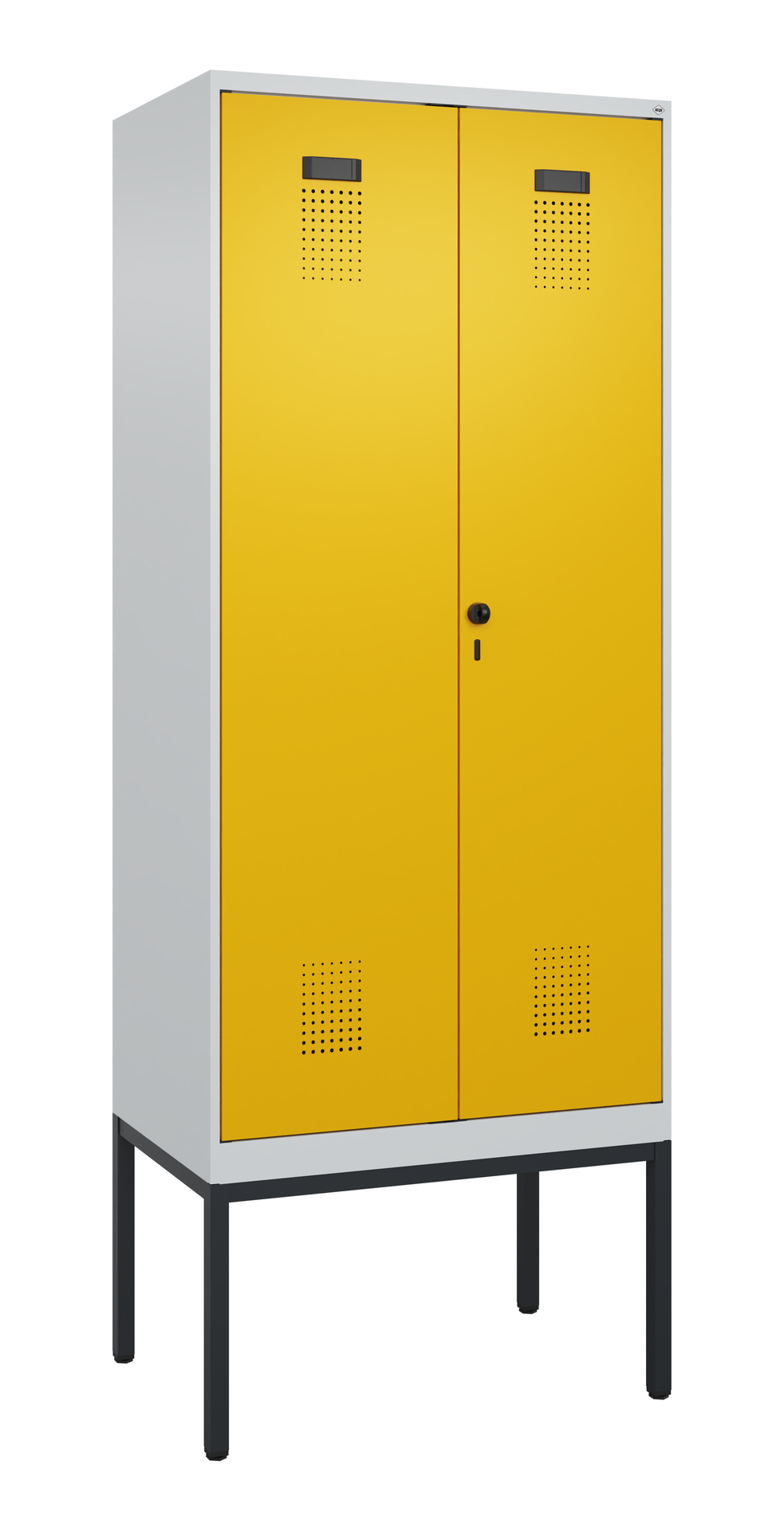 C+P PSA Doppel-Spind Evolo PLUS, Gestell, 2 Abteil