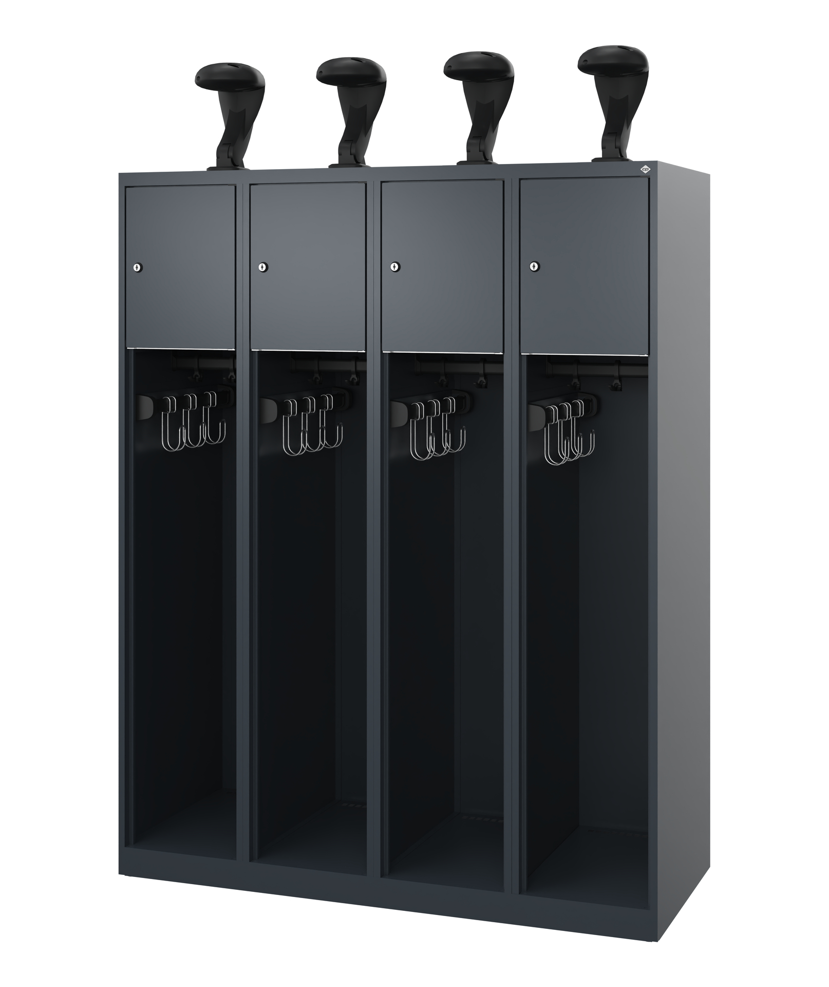 C+P Feuerwehrspind Youngster, 4 Abteile, 1530x1200