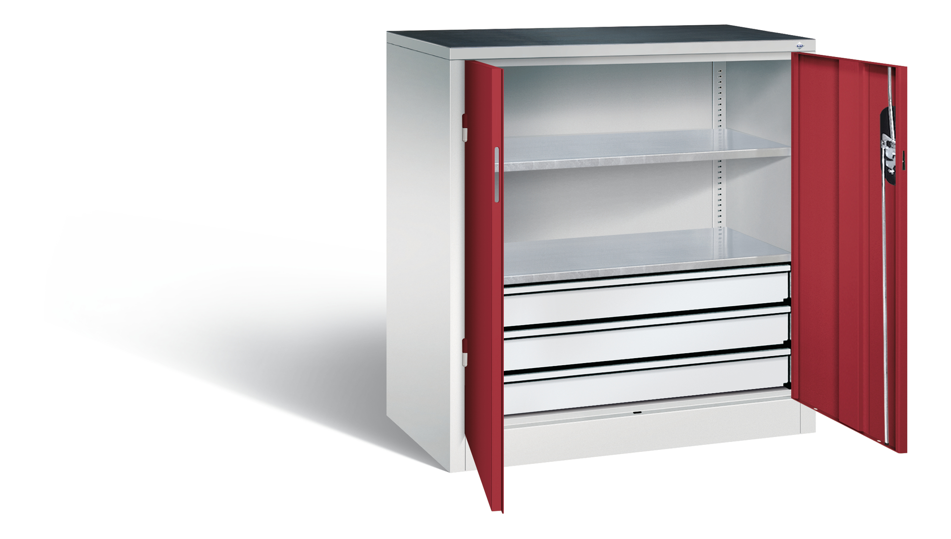 C+P Flügeltürenschrank Acurado, H1000xB930xT500mm
