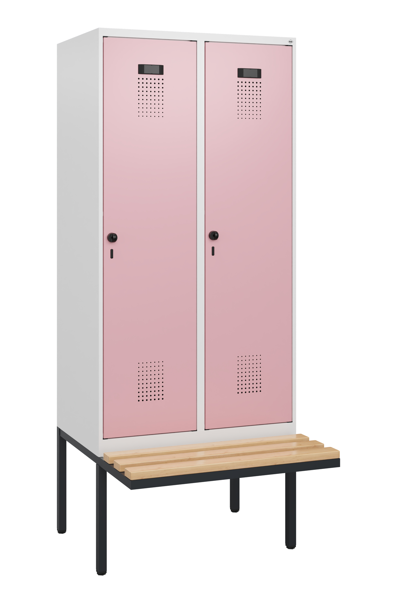 C+P Spind Evolo PLUS, Bank, 2 Abteile, 1950x800x81