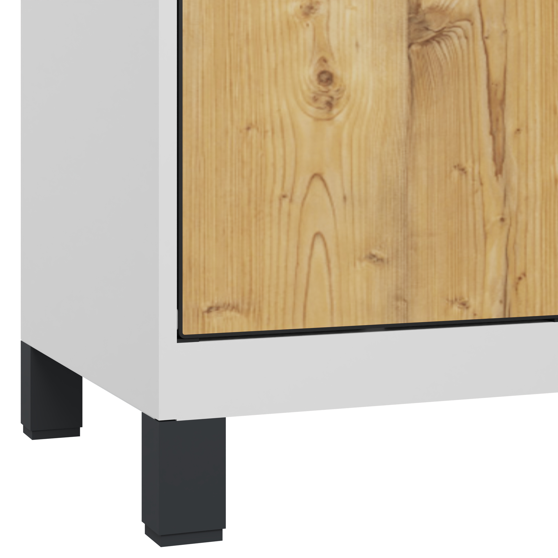 C+P Schlie�fachschrank Evolo PLUS, F��e, 15 F�cher, 1950x1200x500mm