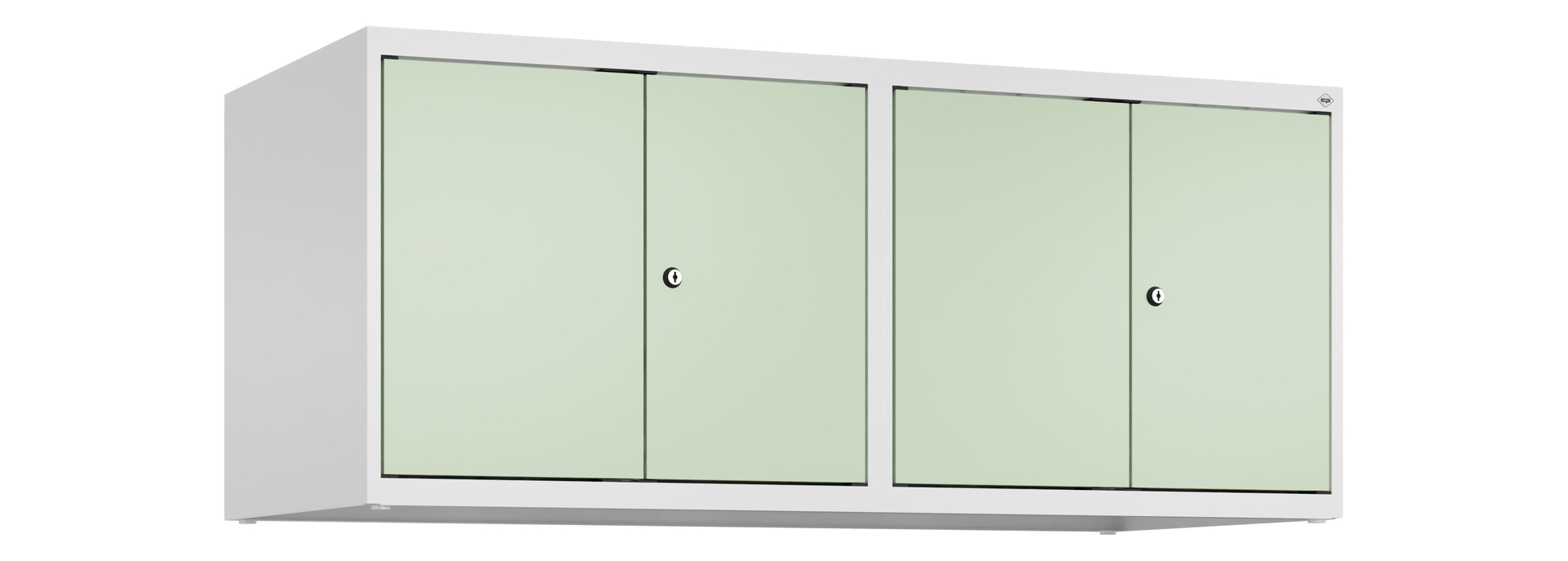 C+P Aufsatzschrank Evolo PLUS, 4 Abteile, 500x1200