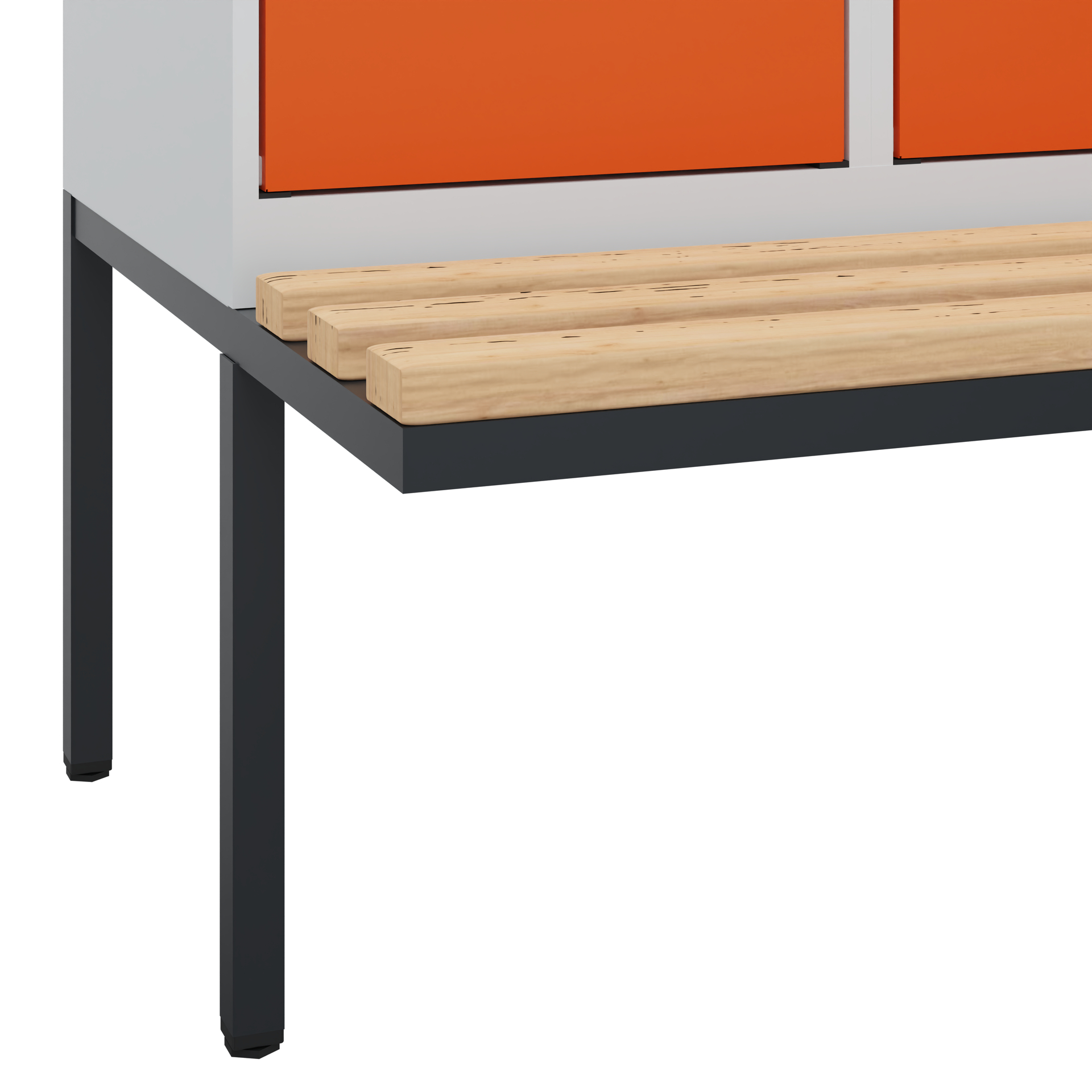 C+P Spind Evolo PLUS, Bank, 1 Abteil, 1950x400x815