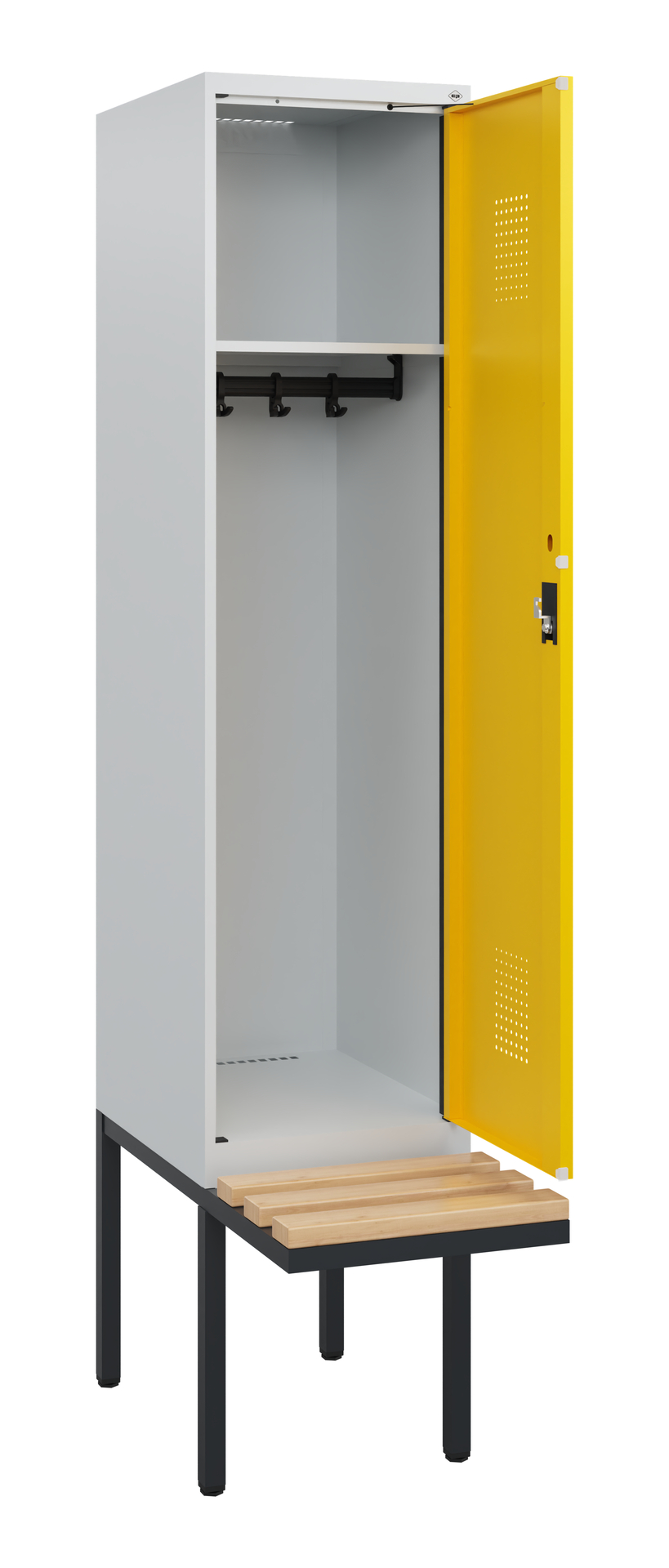 C+P Spind Evolo PLUS, Bank, 1 Abteil, 1950x400x815