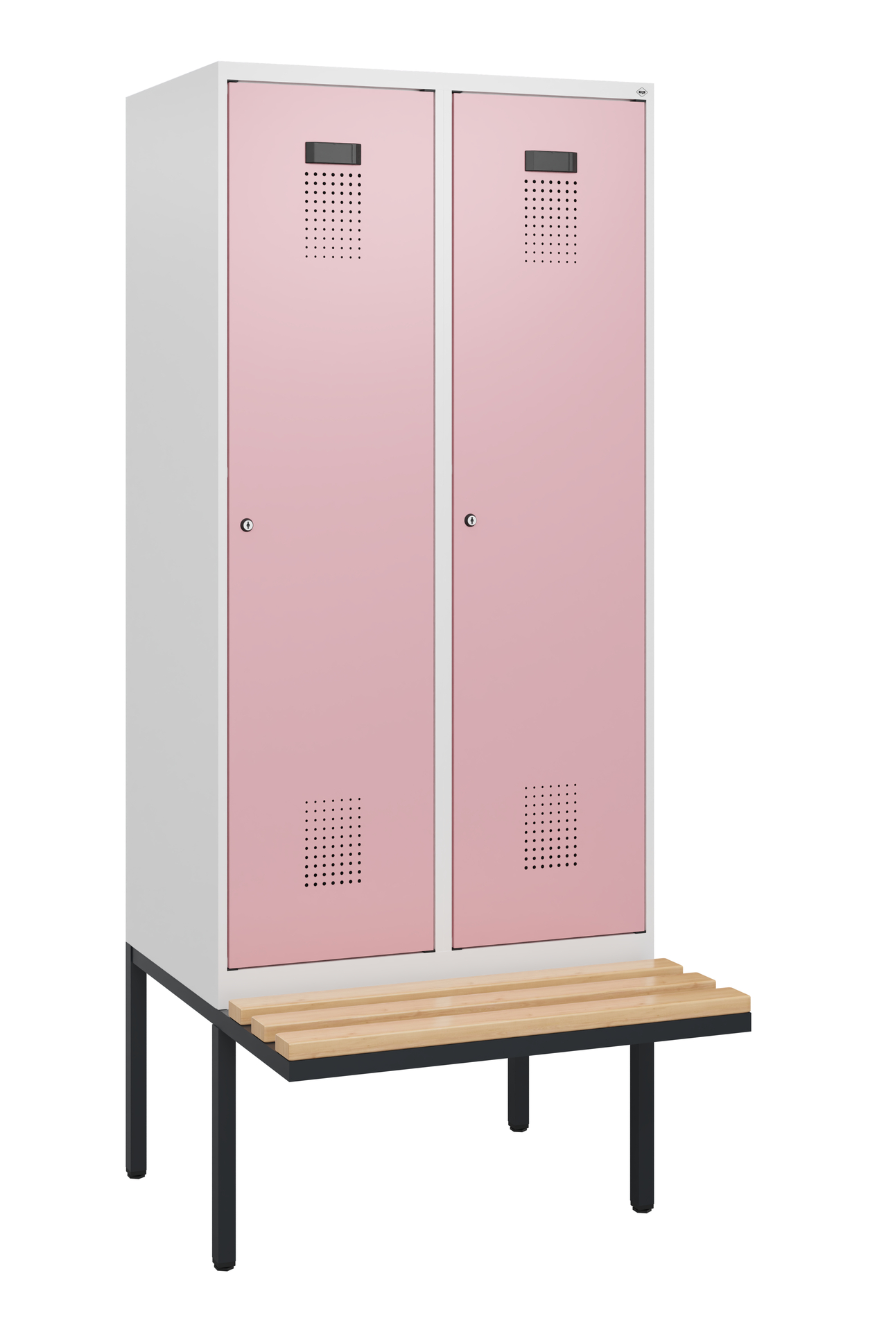 C+P Spind Evolo PLUS, Bank, 2 Abteile, 1950x800x81