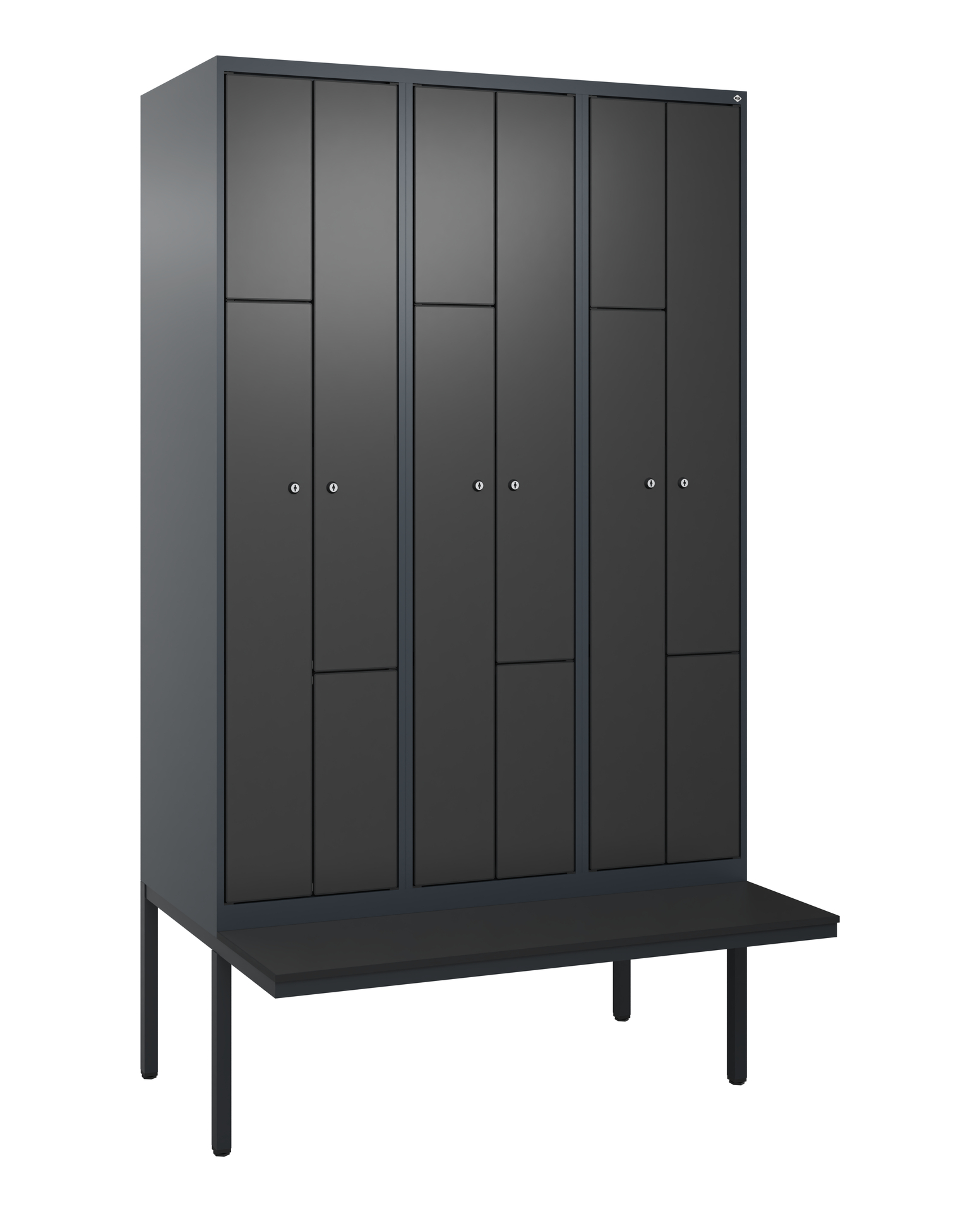 C+P Z-Spind Evolo PLUS, Bank, 6 F�cher, 2120x1200x815mm