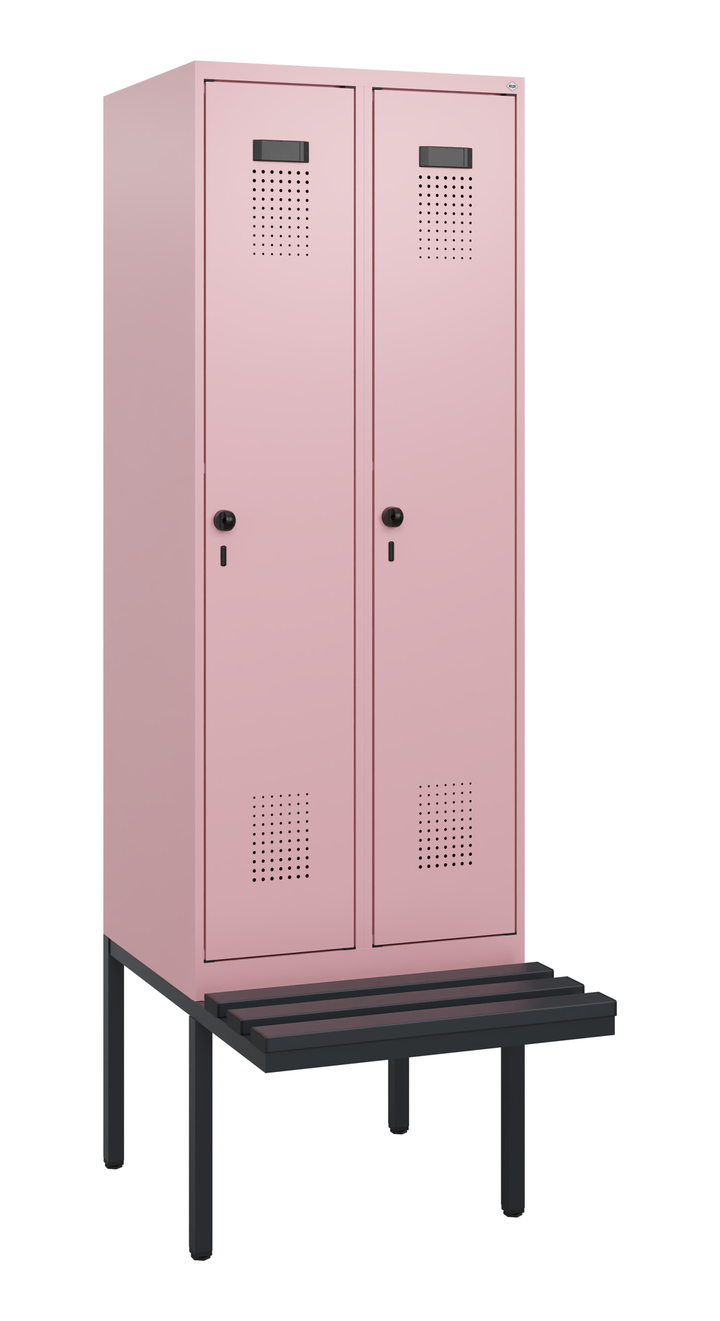 C+P Spind Evolo PLUS, Bank, 2 Abteile, 1950x600x81