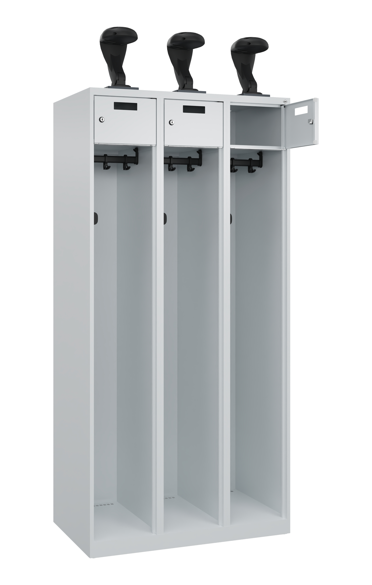 C+P Feuerwehrspind Praktus, 3 Abteile, 1850x900x50