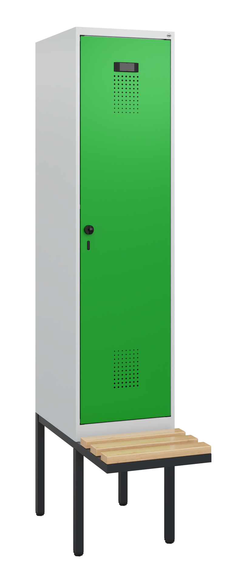 C+P Spind Evolo PLUS, Bank, 1 Abteil, 1950x400x815