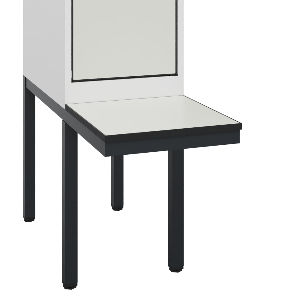 C+P Spind Evolo PLUS, Bank, 4 Abteile, 2120x1200x815mm