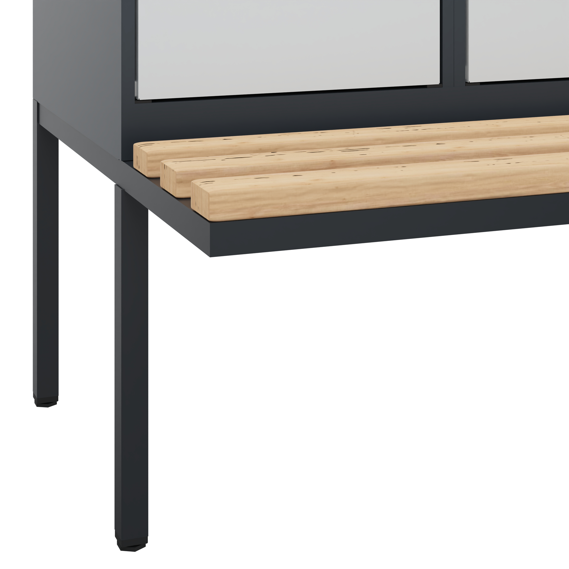 C+P Spind Evolo PLUS, Bank, 1 Abteil, 1950x400x815