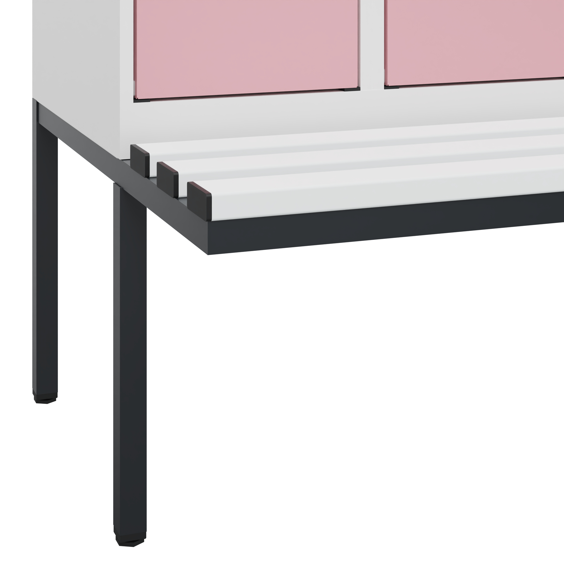 C+P Spind Evolo PLUS, Bank, 2 Abteile, 1950x600x81