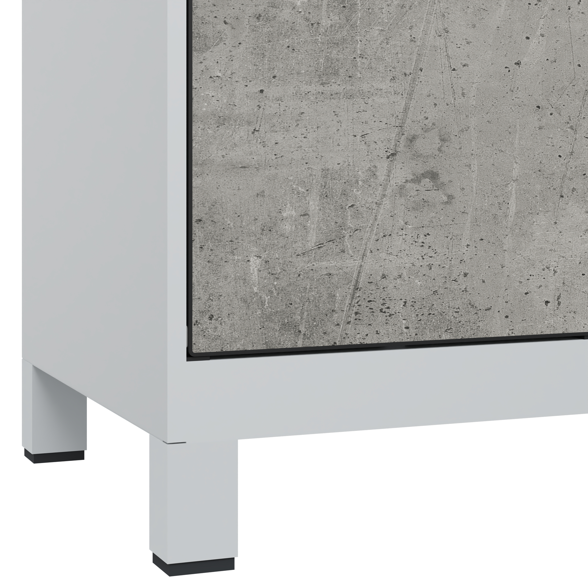 C+P Schlie�fachschrank Evolo PLUS, F��e, 18 F�cher, 1950x1200x500mm
