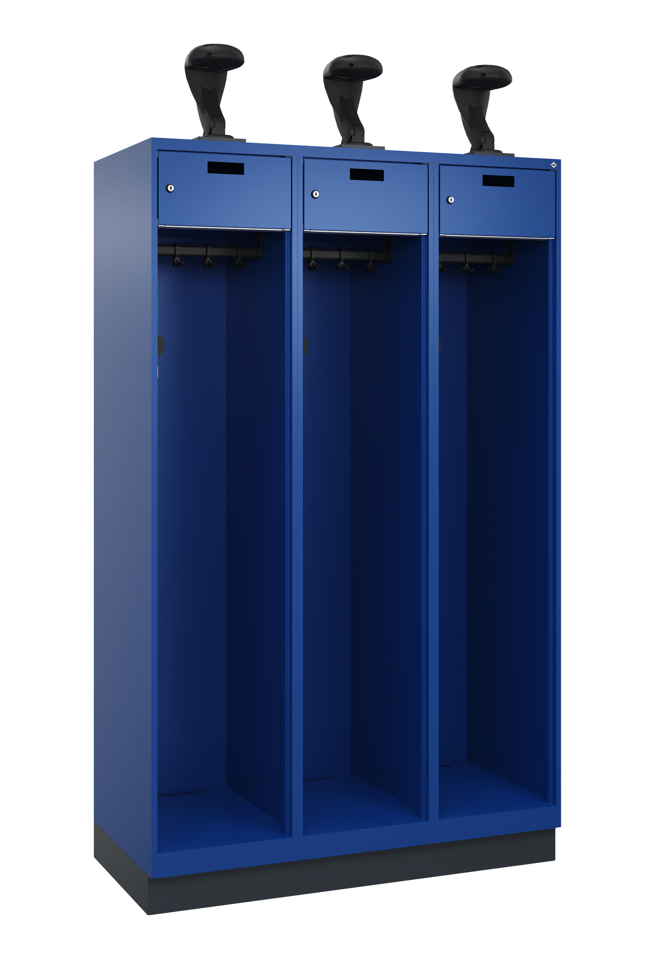 C+P Feuerwehrspind Praktus, 3 Abteile, 1850x1200x5