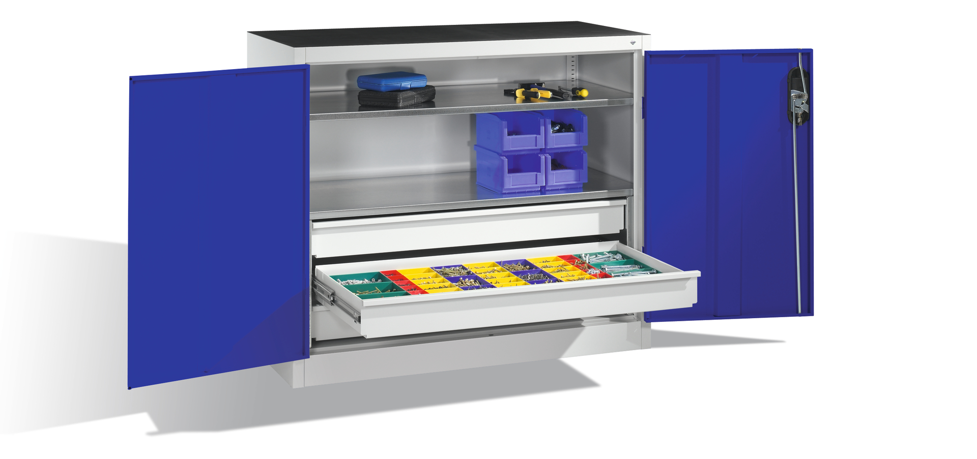 C+P Flügeltürenschrank Acurado, H1000xB1200xT500mm