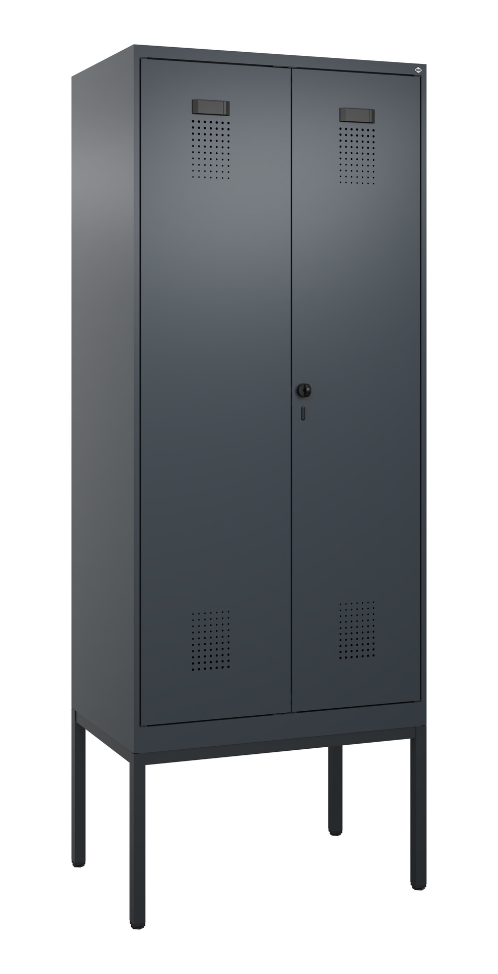 C+P PSA Doppel-Spind Evolo PLUS, Gestell, 2 Abteil