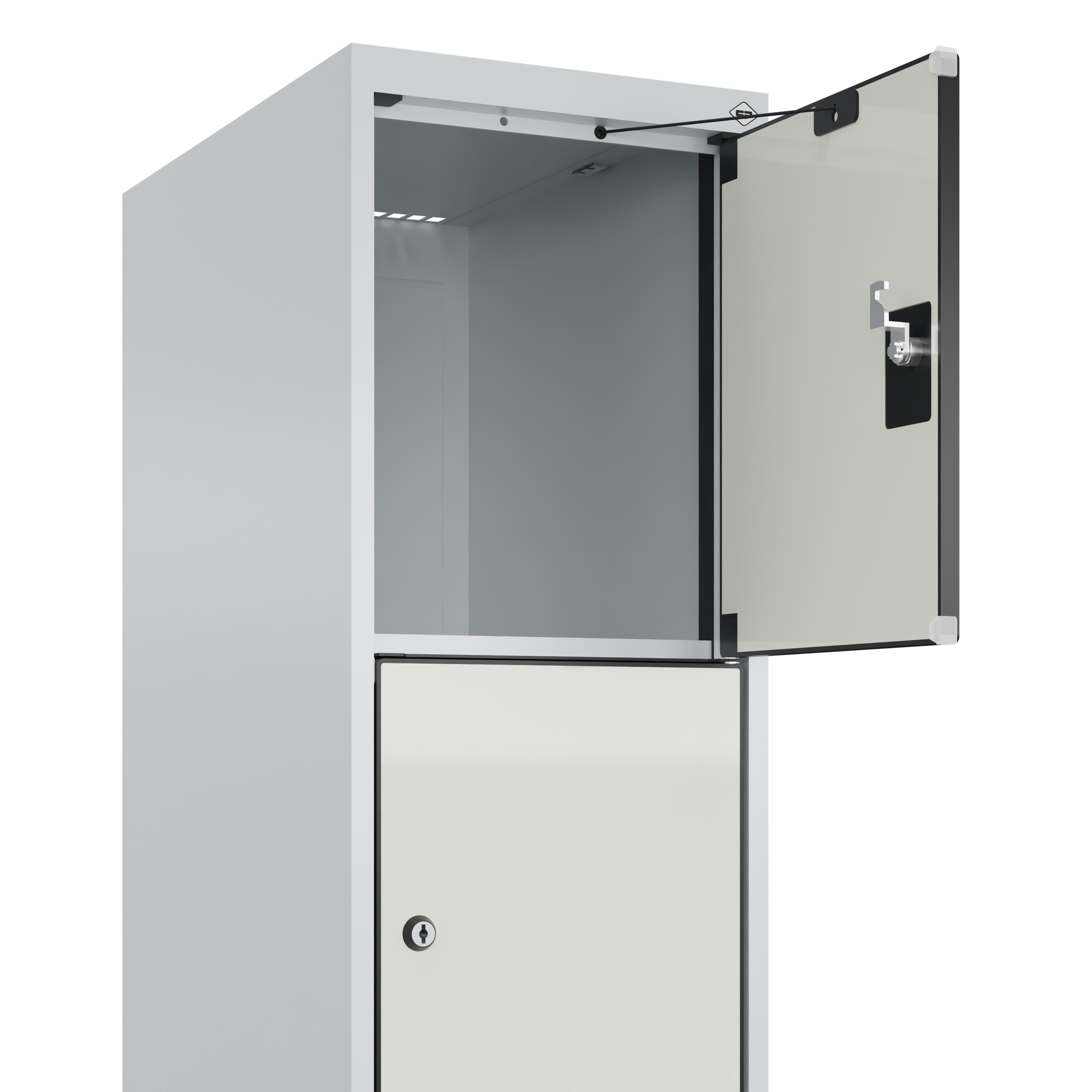 C+P Schlie�fachschrank Evolo PLUS, 5 F�cher, 1850x300x500mm