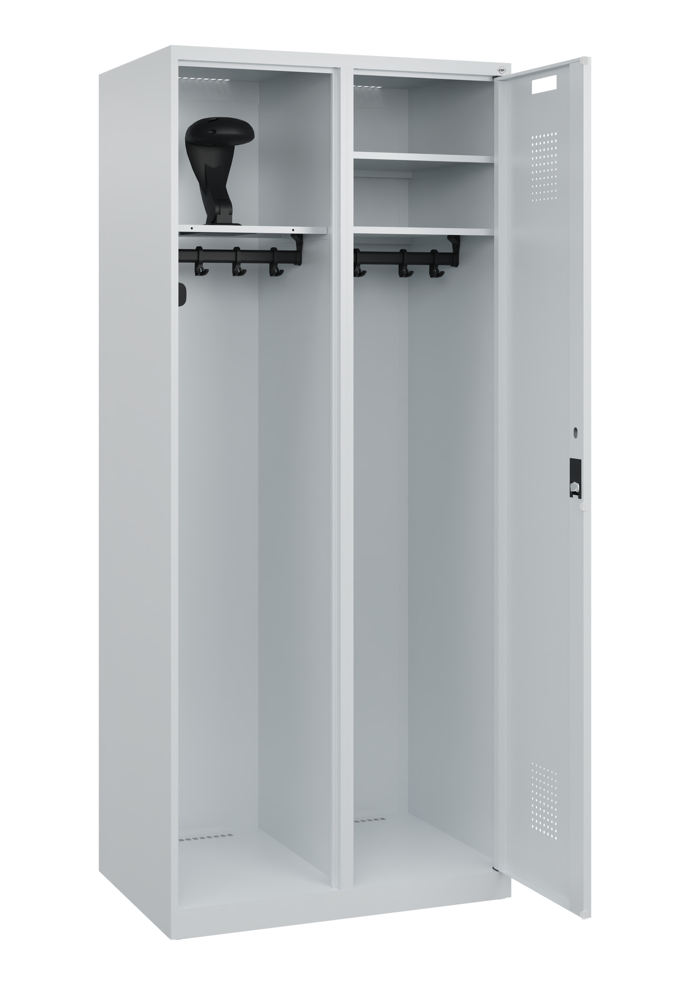 C+P Feuerwehrspind Kombi, 1 Abteil, 1850x800x500mm